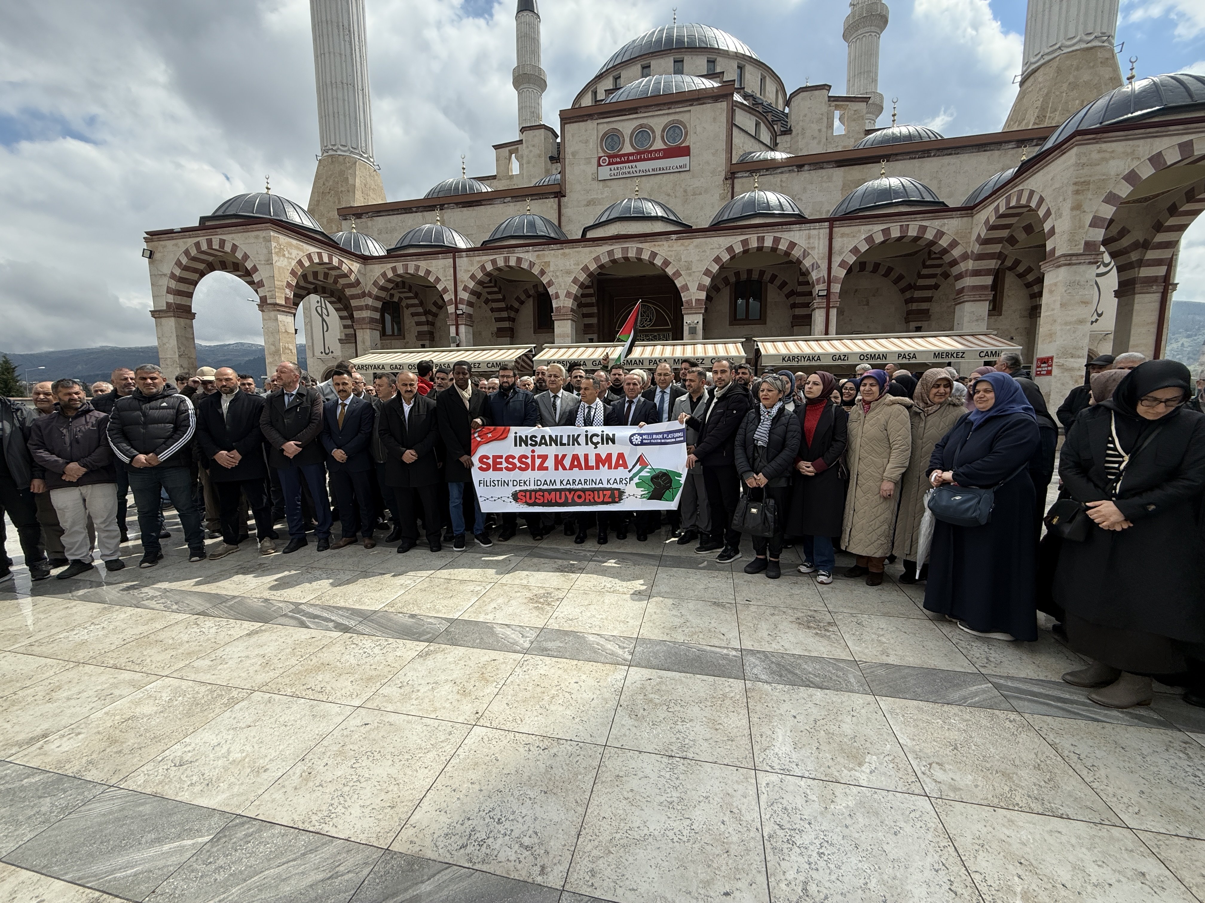 Tokat İsrail İdam Yasası Tepki Eylemi