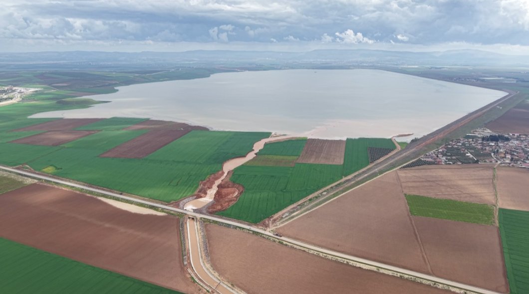 Reyhanlı Barajı inşaatı