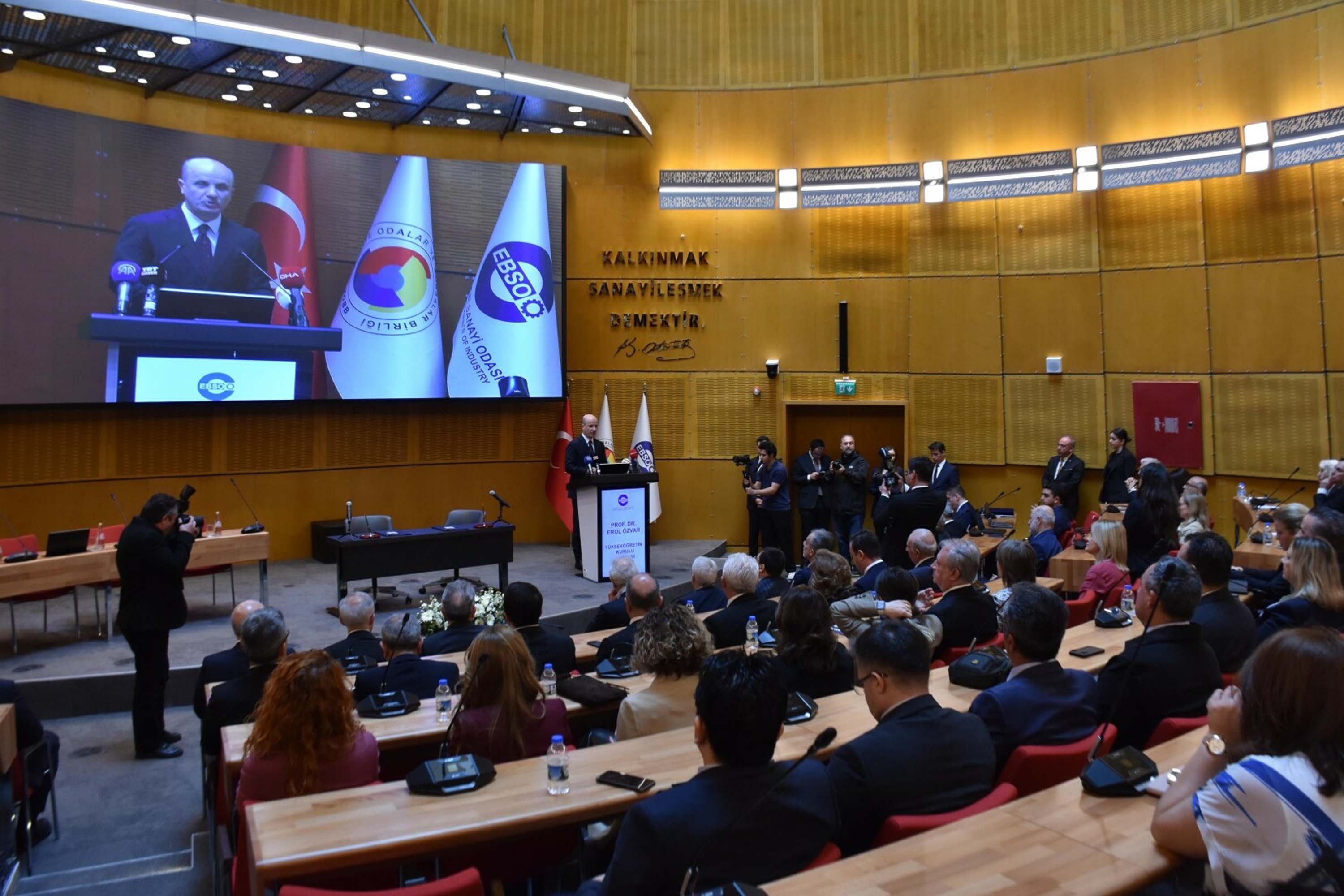 YÖK ve EBSO protokol imza töreni