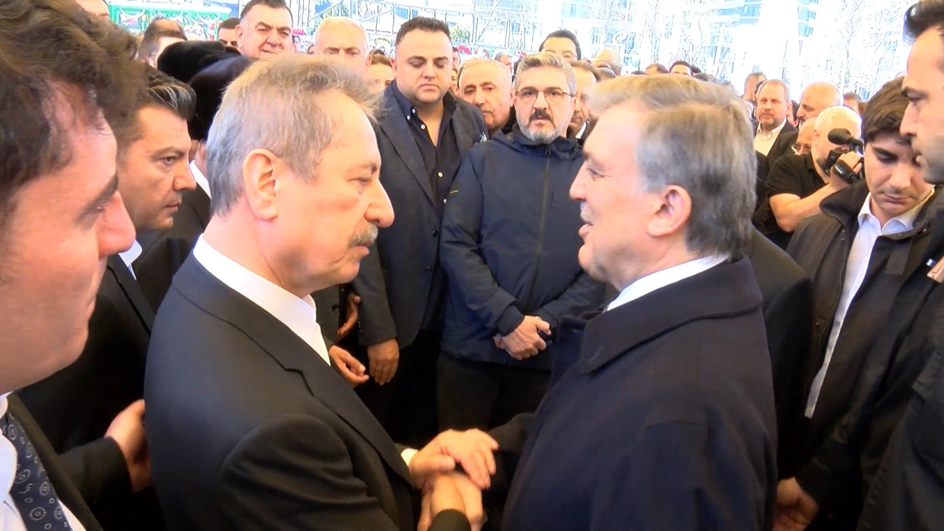 Necmeddin Bilal Erdoğan Cenazede