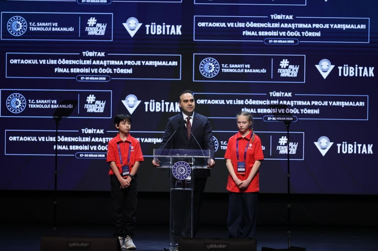 Sanayi ve Teknoloji Bakanı Mehmet Fatih Kacır, TÜBİTAK Ödül Töreni