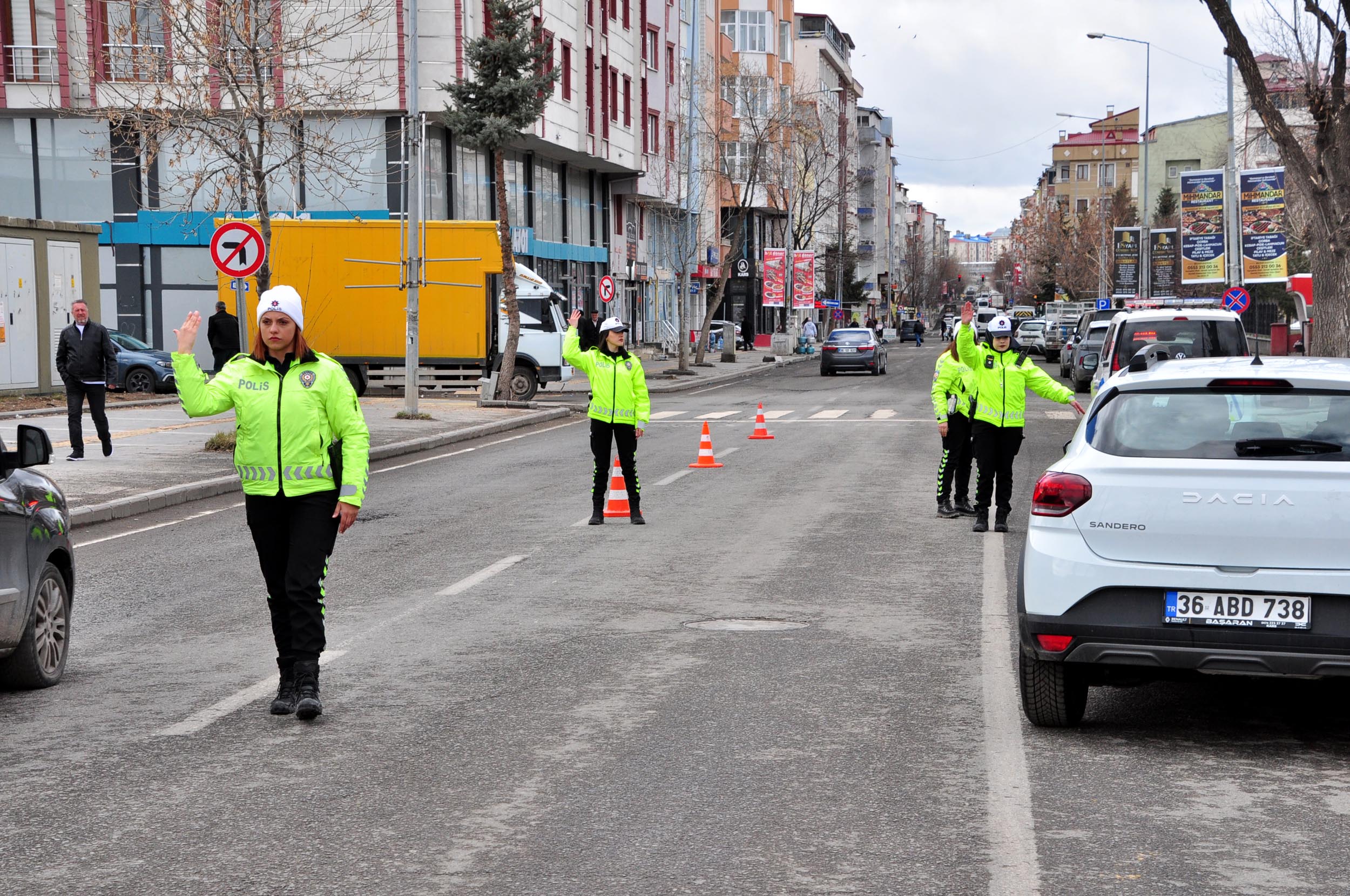 Kars trafik denetimi