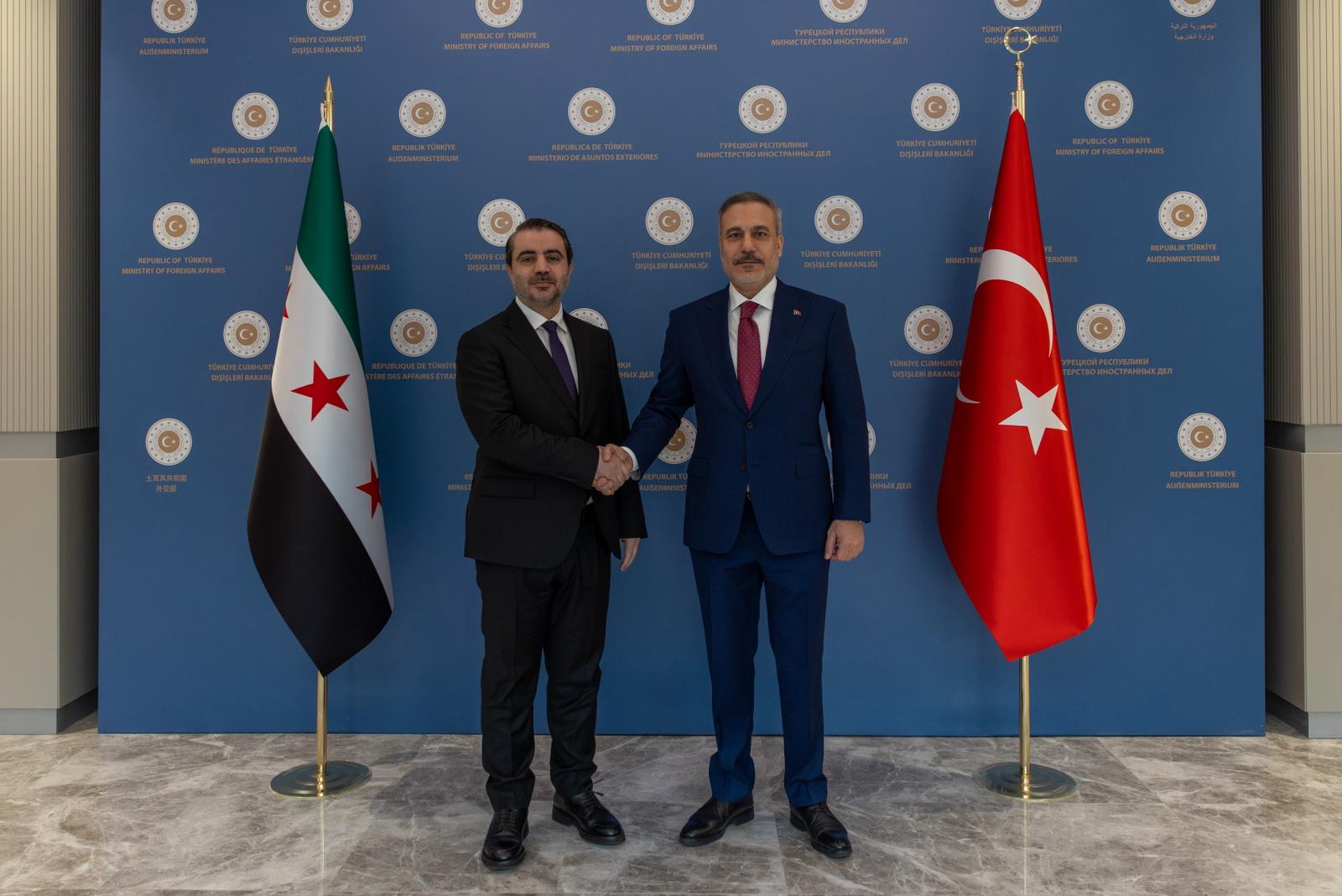 Hakan Fidan Esad Hasan Şeybani görüşmesi