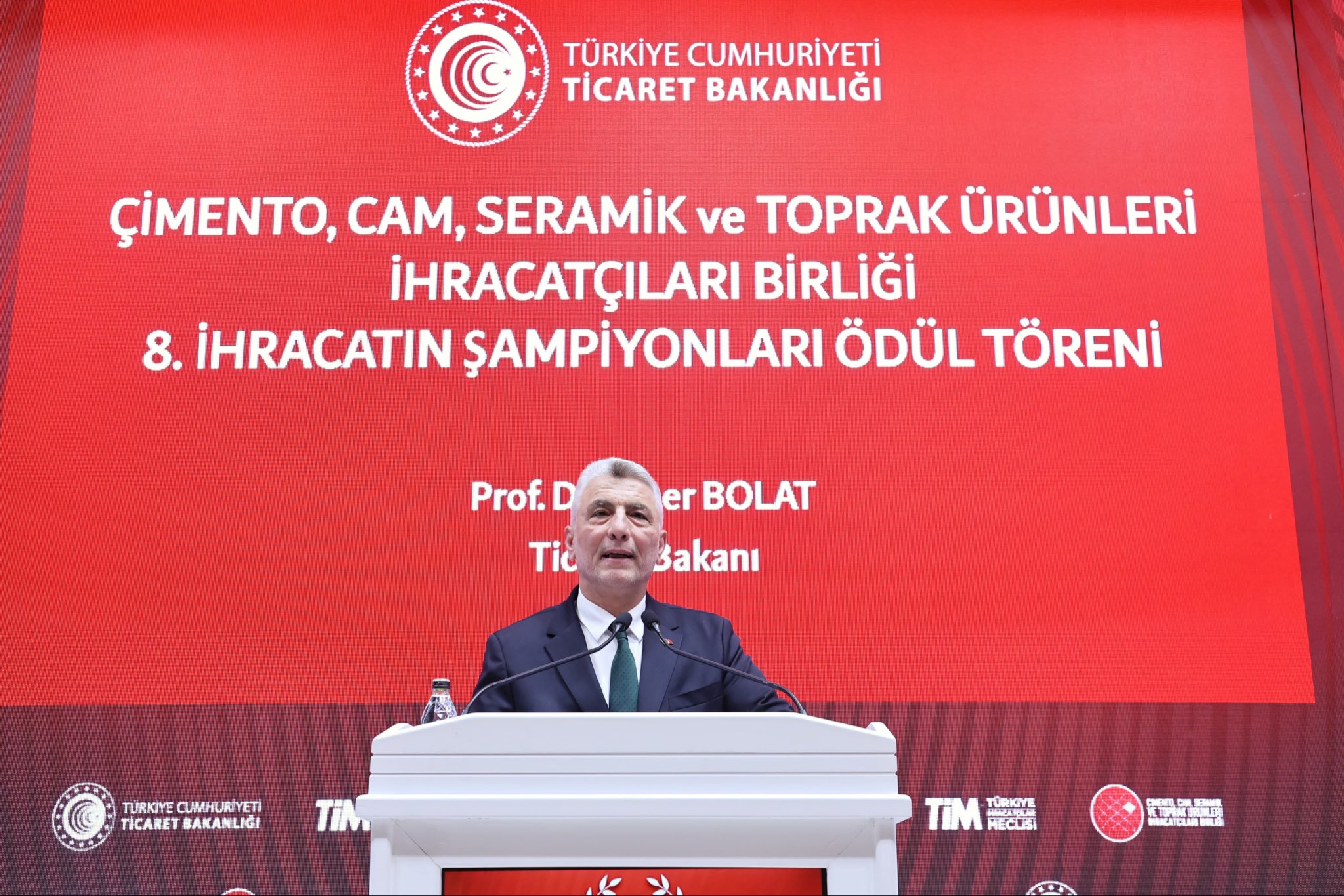 Bakan Bolat ve ihracatçılar