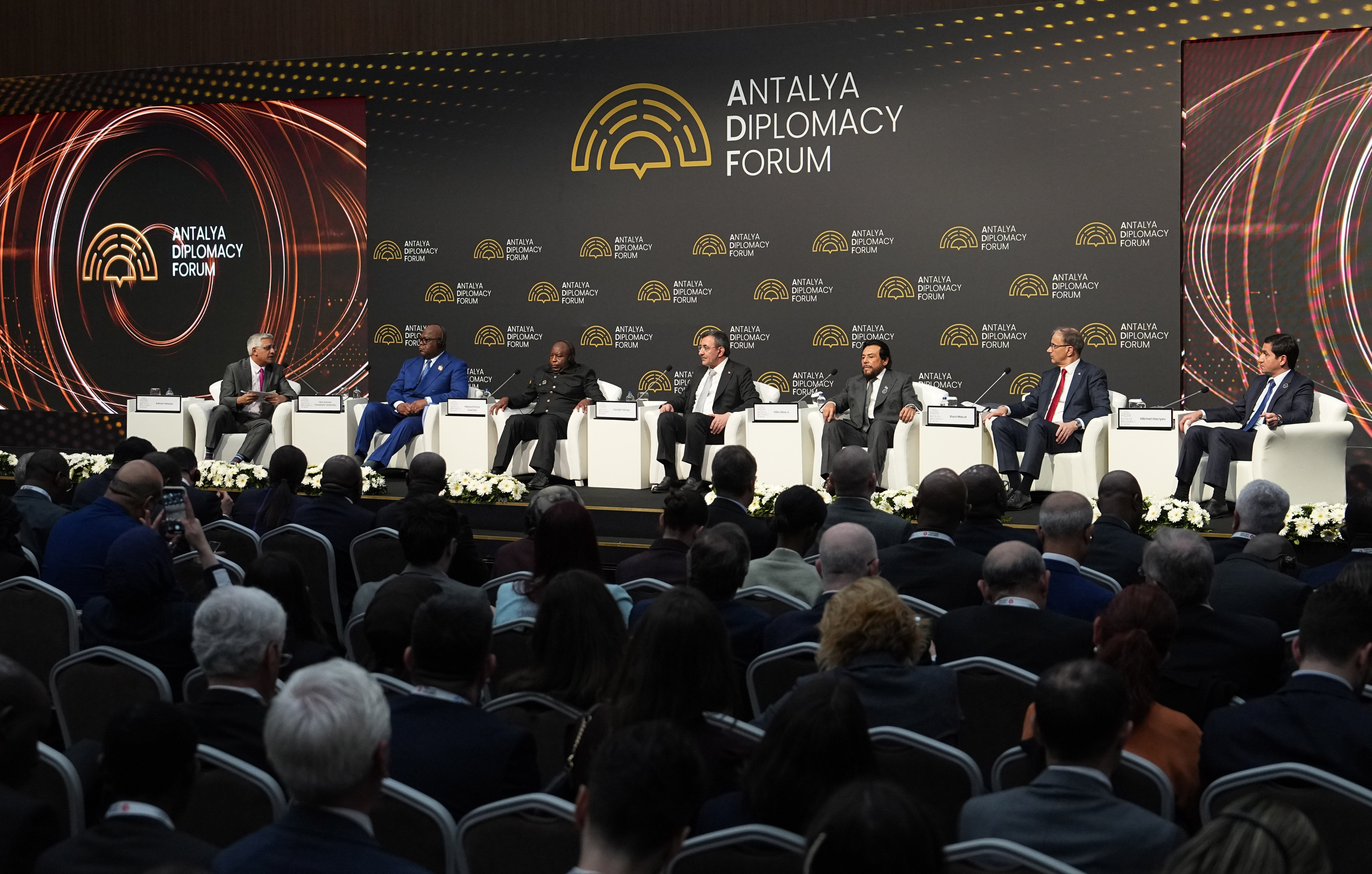 Antalya Diplomasi Forumu Liderler Paneli