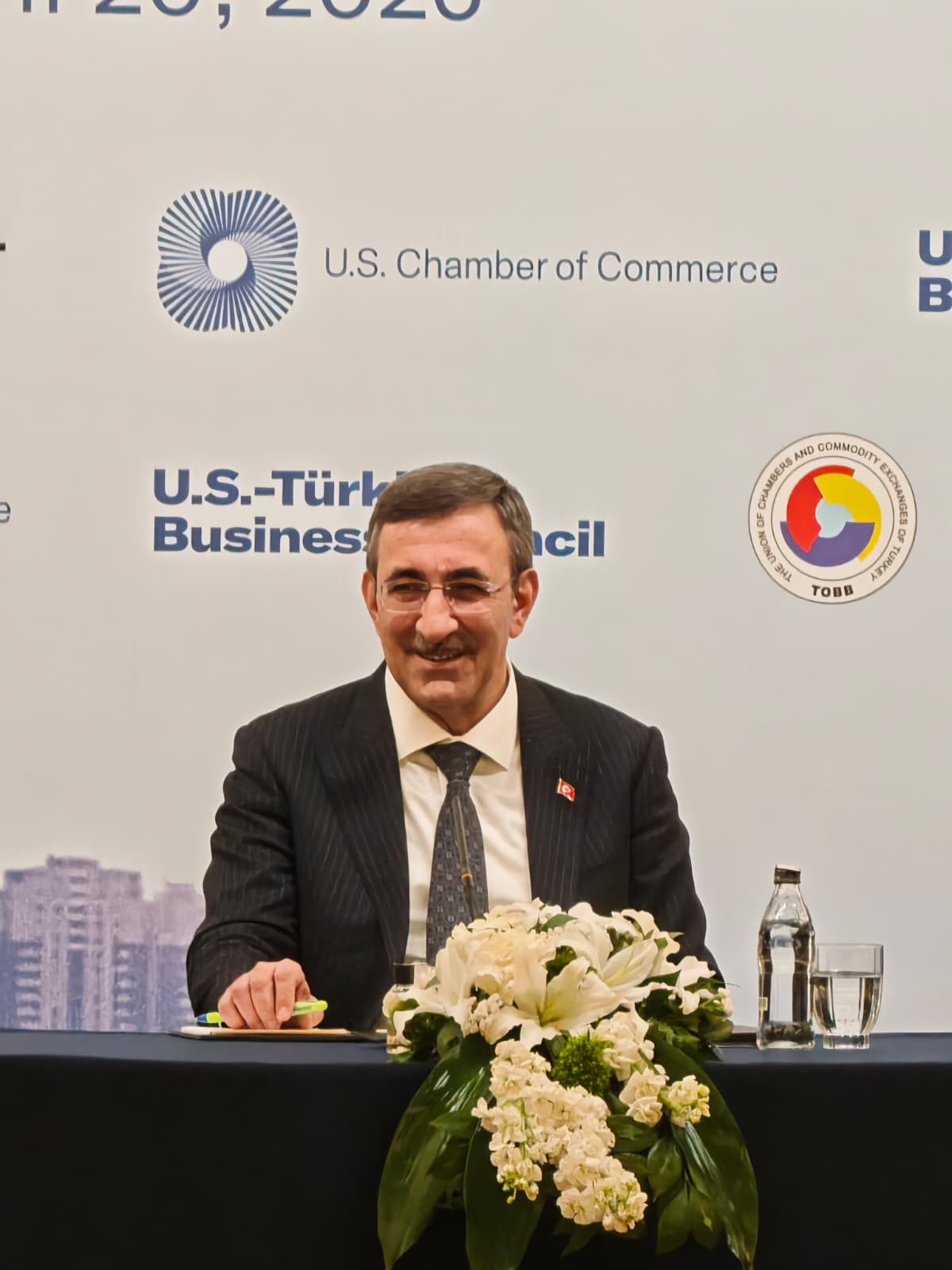 Cevdet Yılmaz ABD Ticaret Odası Toplantısı Konuşma