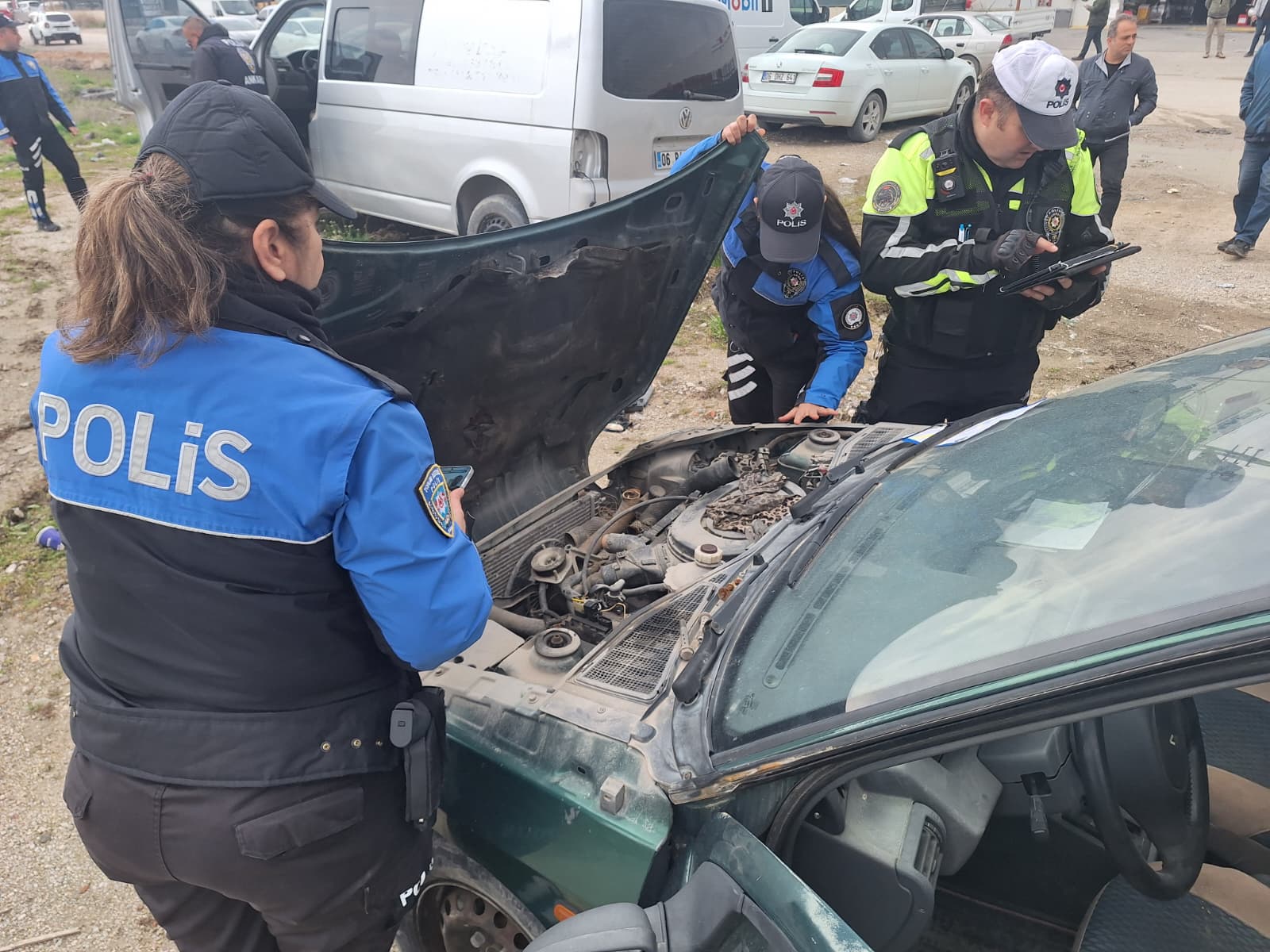 Hurda araç yediemin otoparkı