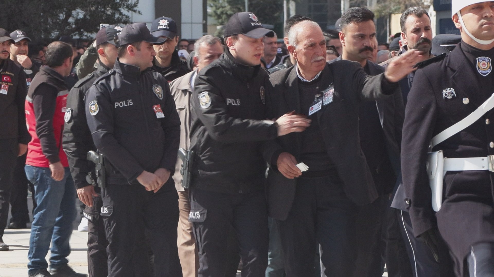 Şehit Polis Memuru Seçkin Yalçın töreni İstanbul