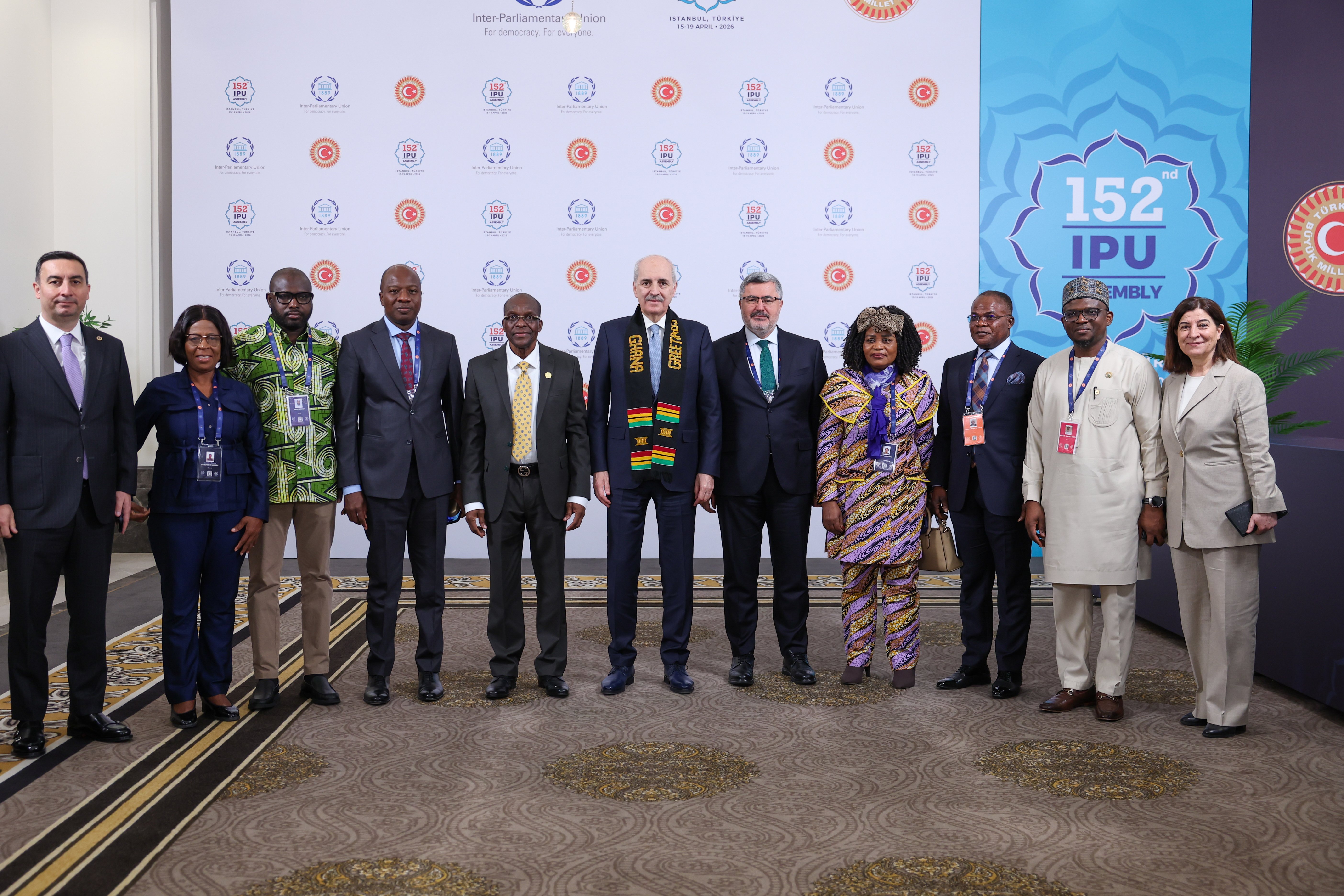 TBMM Başkanı Kurtulmuş uluslararası temasları