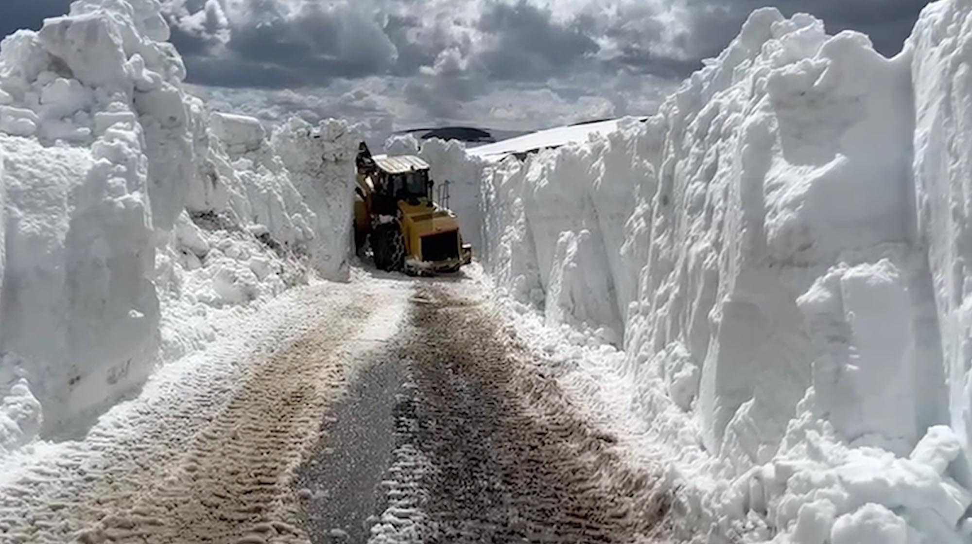 Erzincan İl Özel İdaresi kar mücadelesi