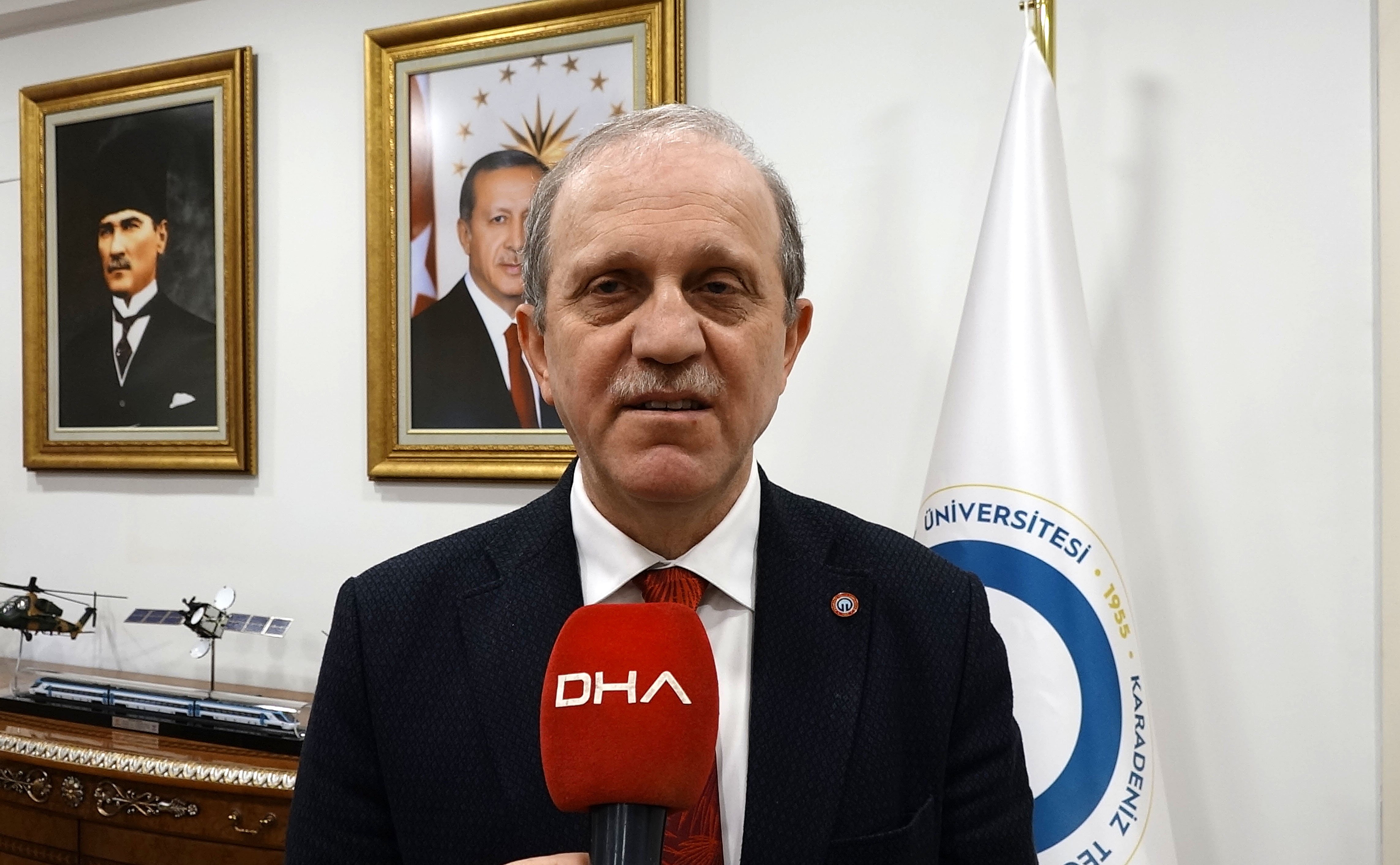 KTÜ Rektörü Aslan ile Görüşme