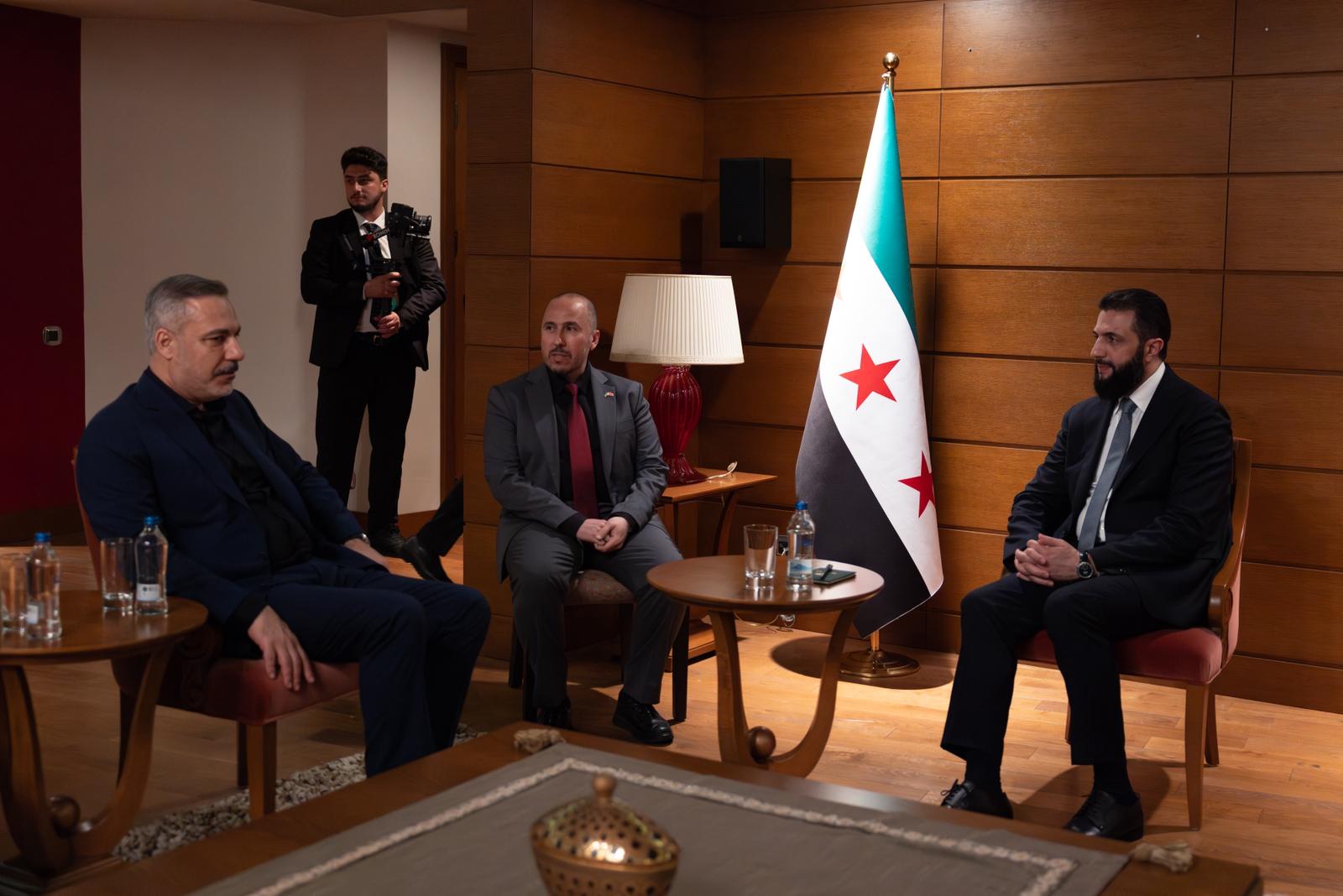 Hakan Fidan Ahmed Şara Görüşmesi Antalya