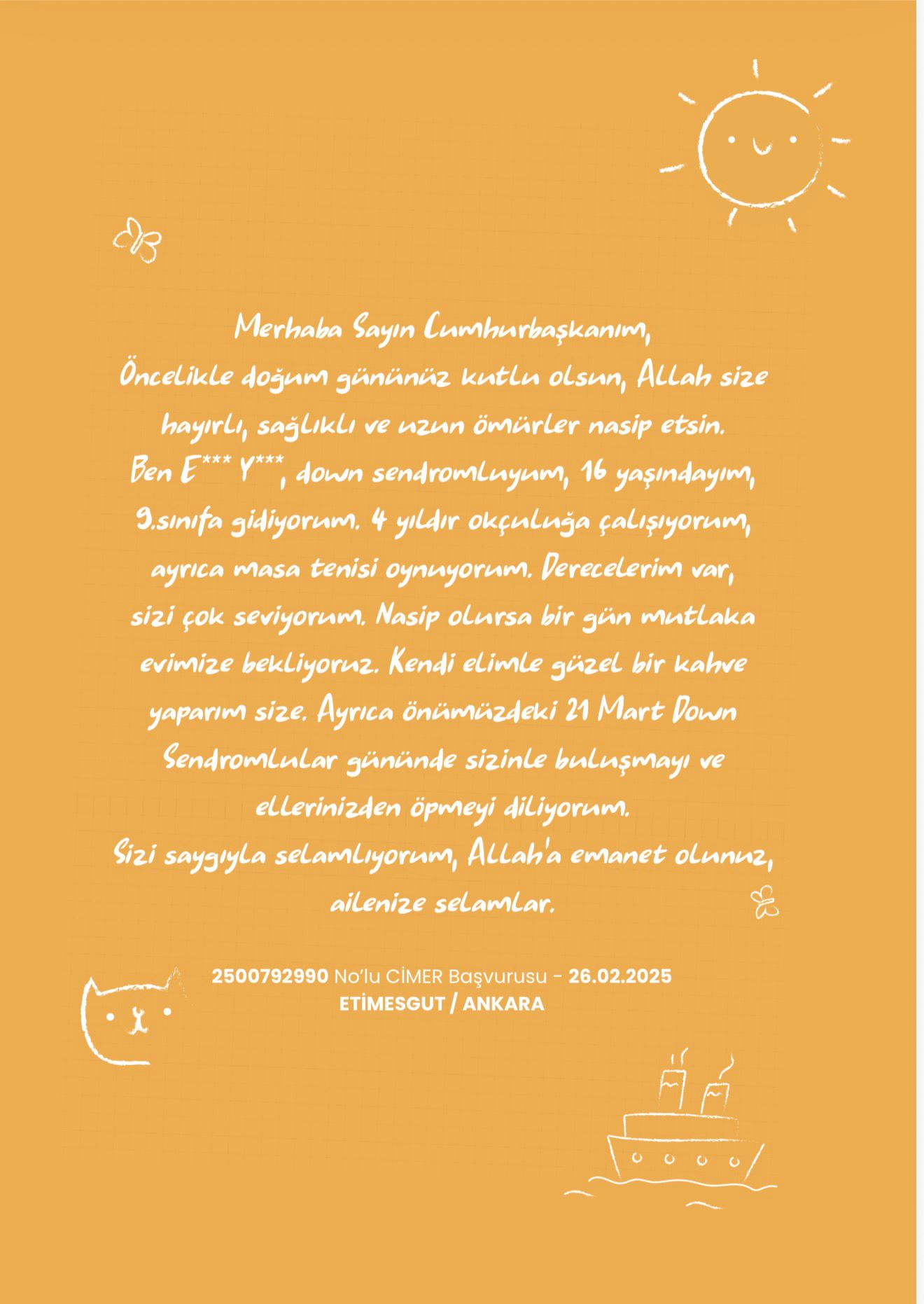 23 Nisan CİMER başvuruları