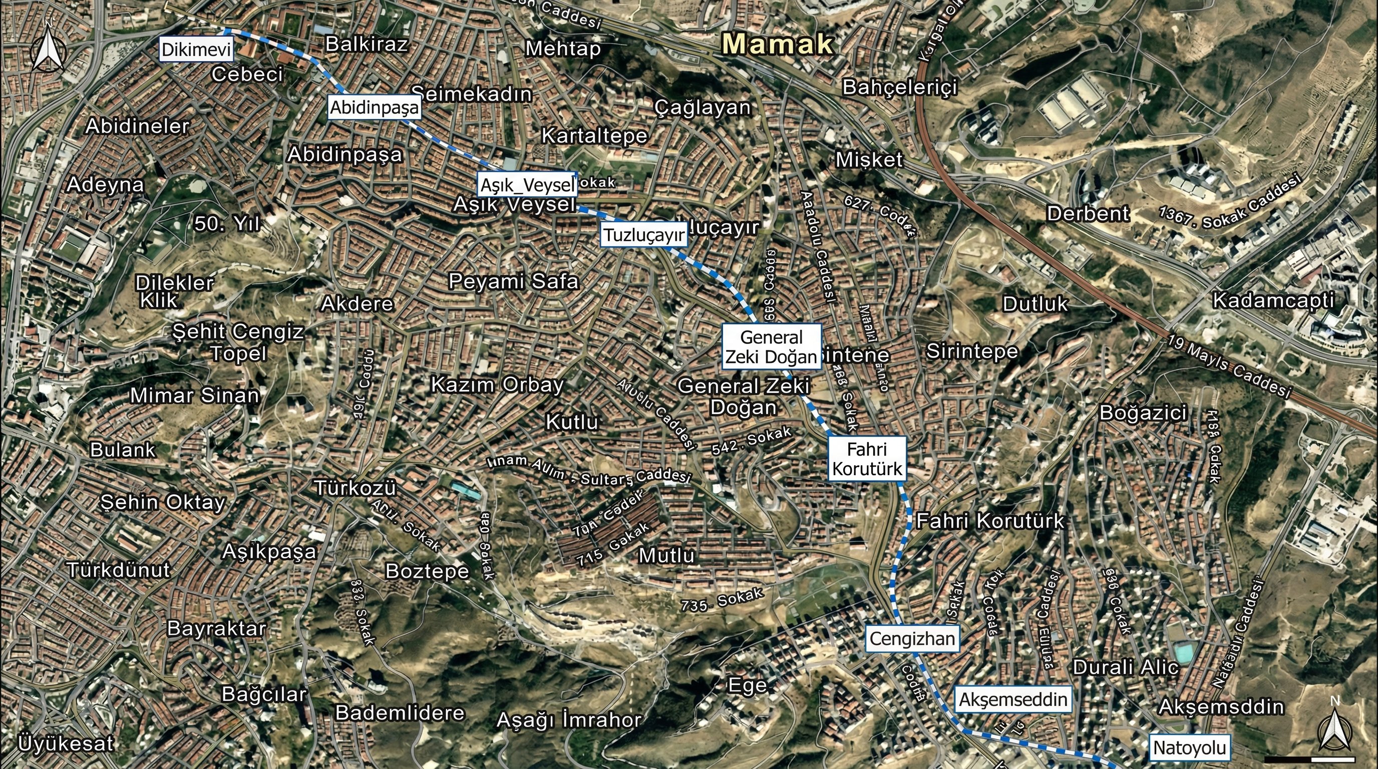 Ankara Metro İnşaat Çalışmaları