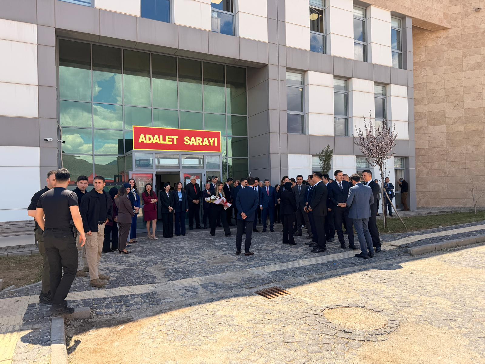 Adalet Bakan Yardımcısı Can Tuncay Tunceli Adliyesi