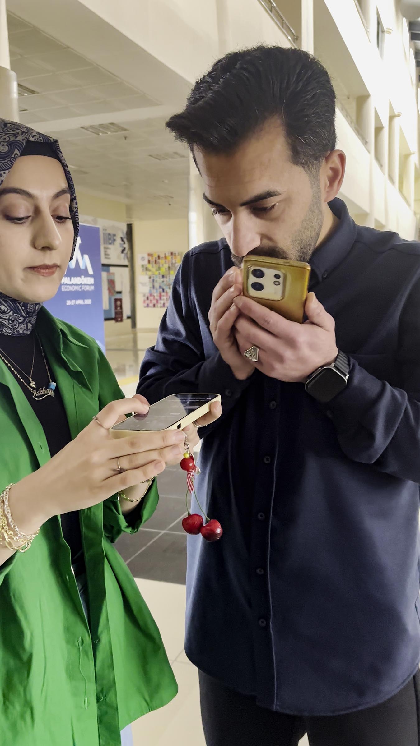 Polis ekipleri üniversiteye geliyor