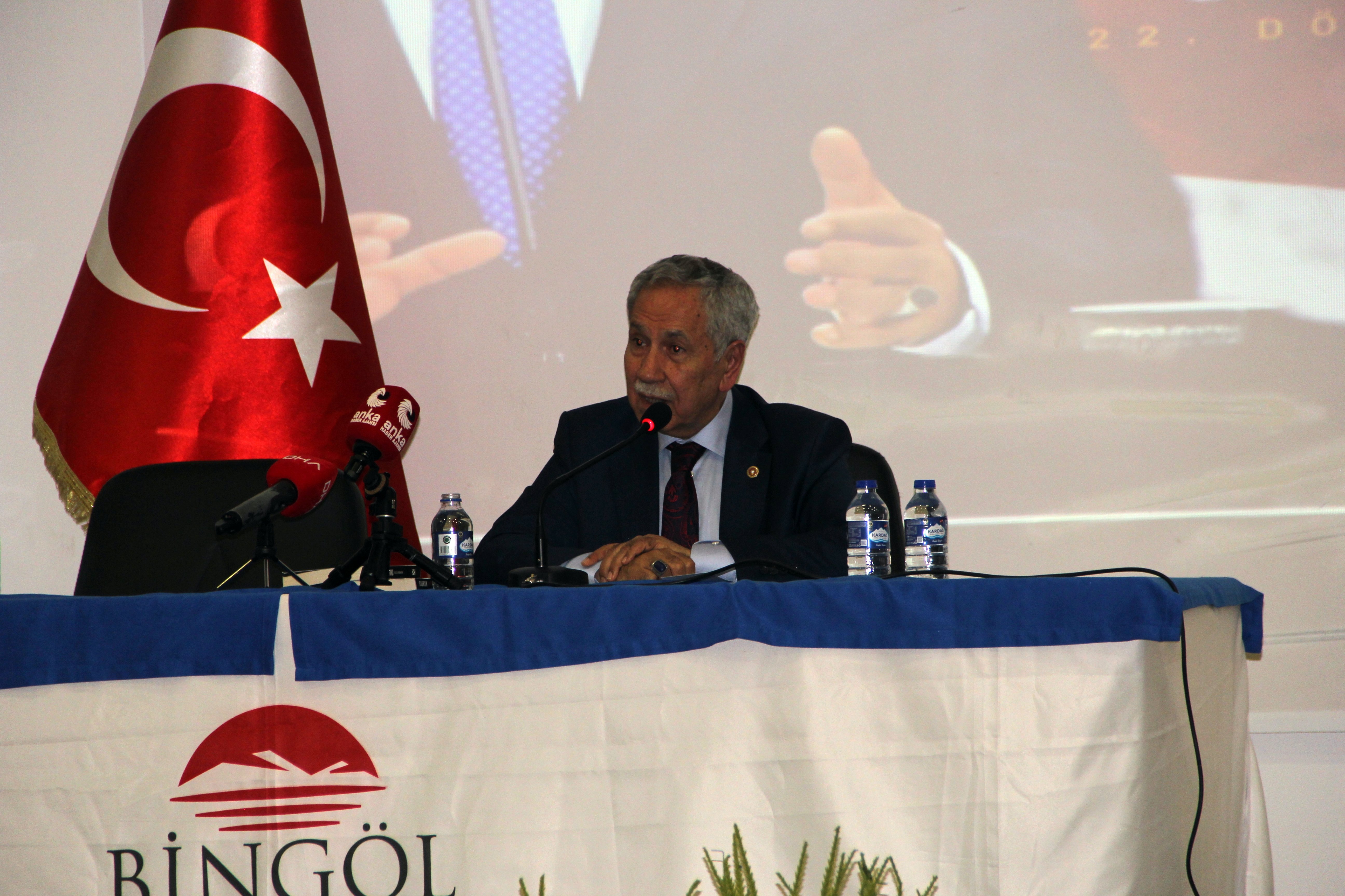 Bülent Arınç Bingöl Üniversitesi etkinliği