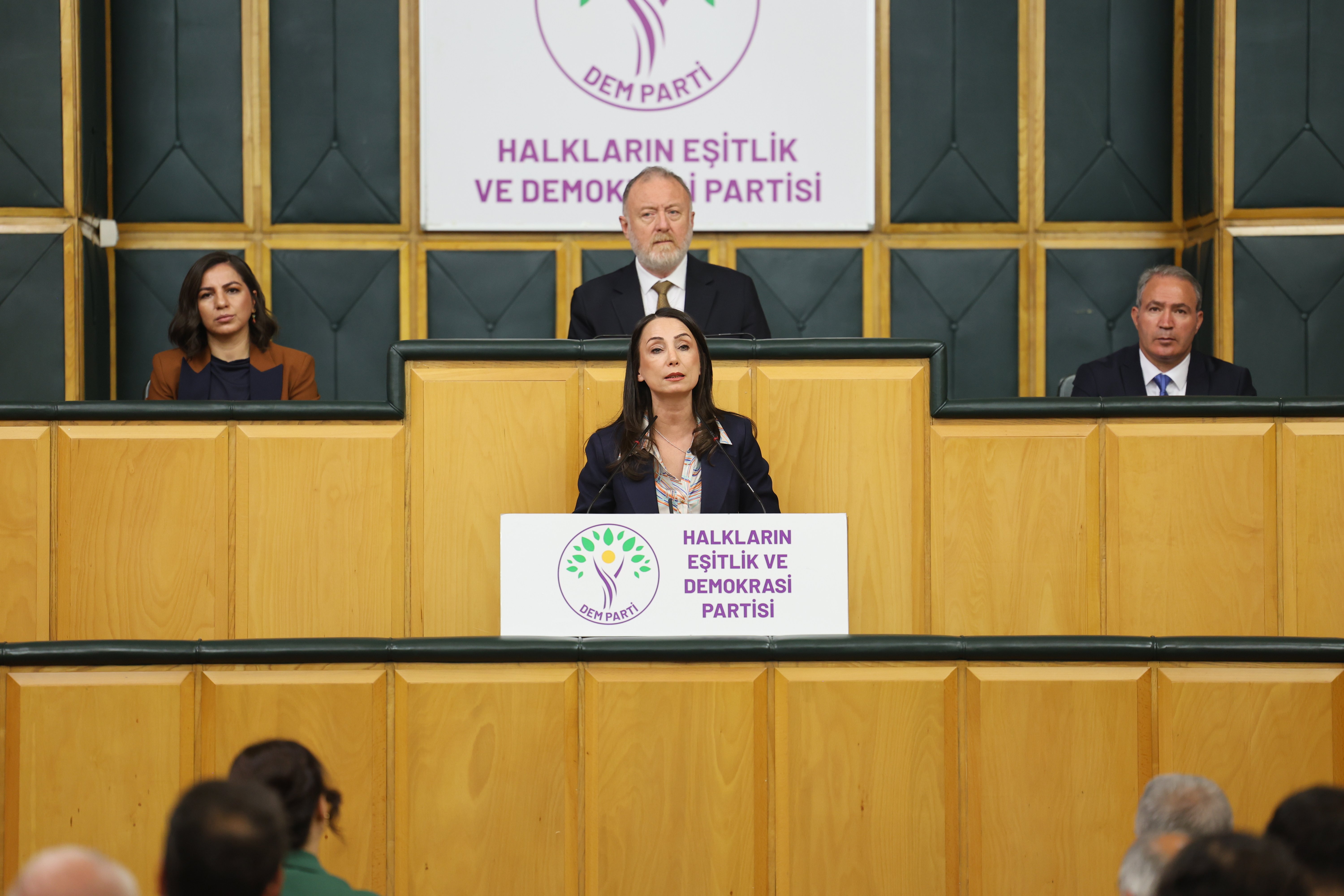 DEM Parti Eş Genel Başkanı Tülay Hatimoğulları