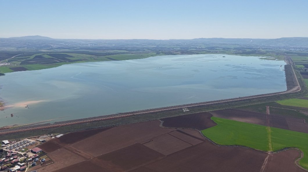 Reyhanlı Barajı su tahliye