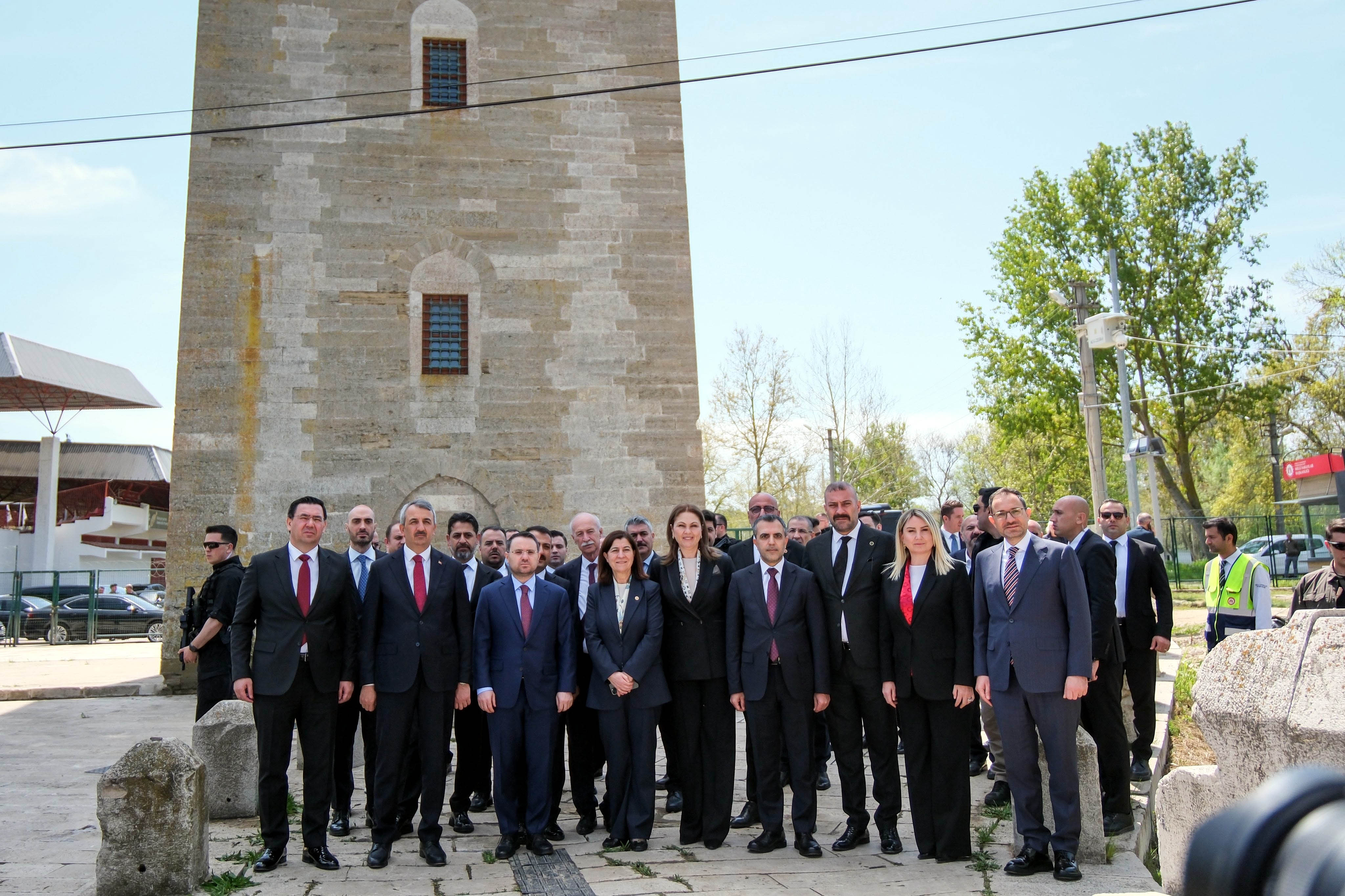 Adalet Bakanı Akın Gürlek, konuşma yaparken