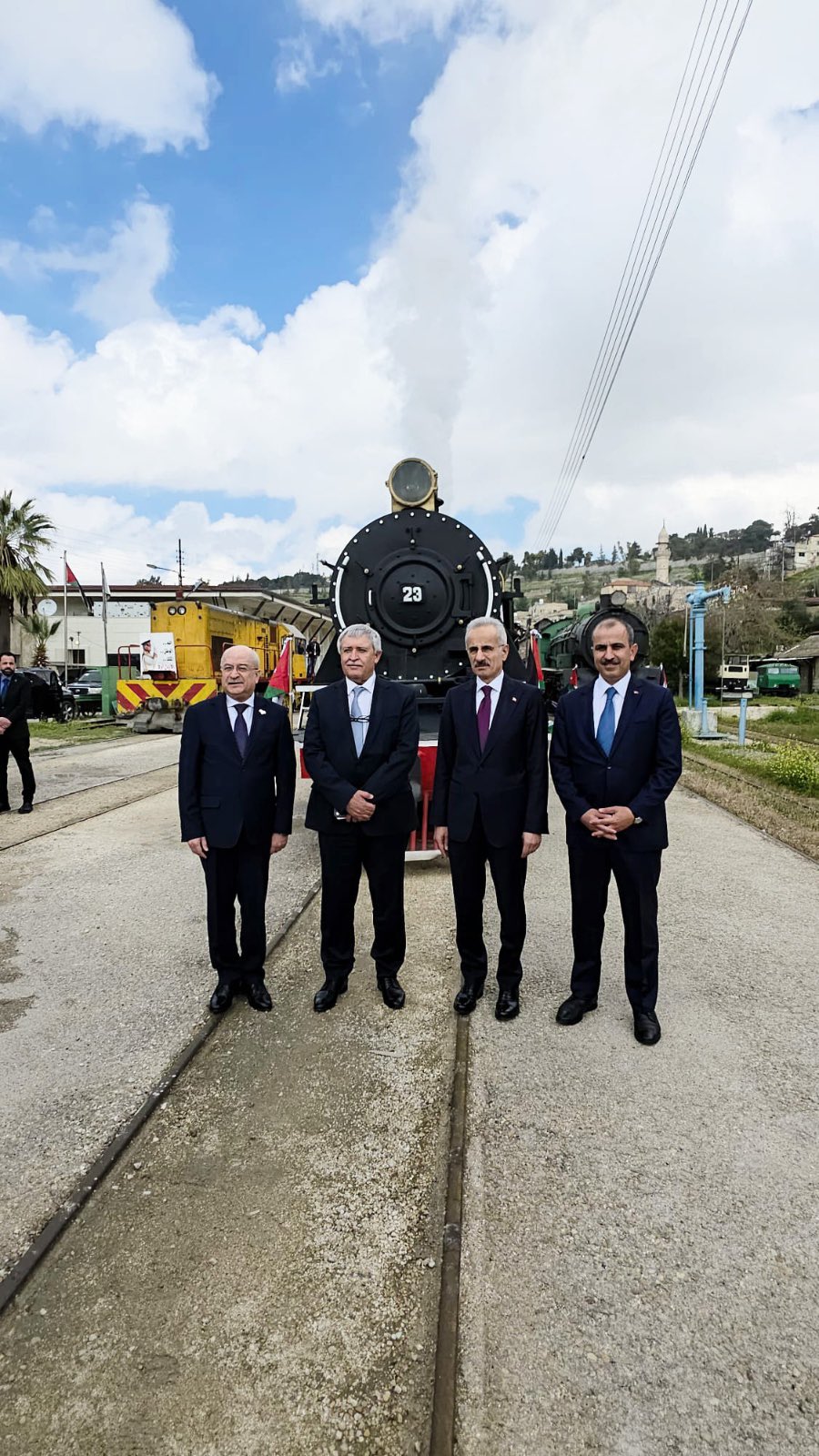 Bakan Abdulkadir Uraloğlu Hicaz Demiryolu İstasyonu