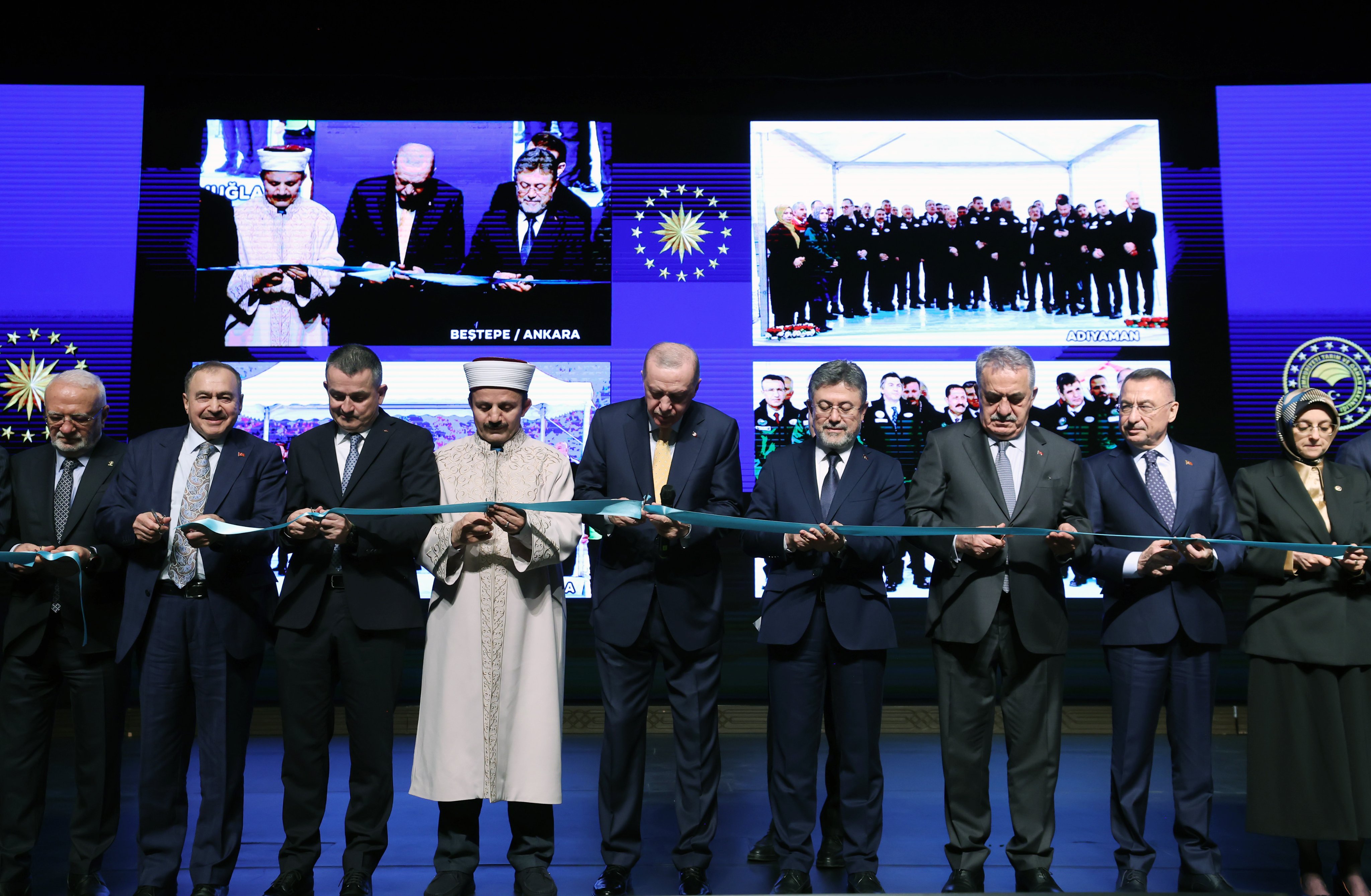 Cumhurbaşkanı Erdoğan su tesisleri açılış töreni