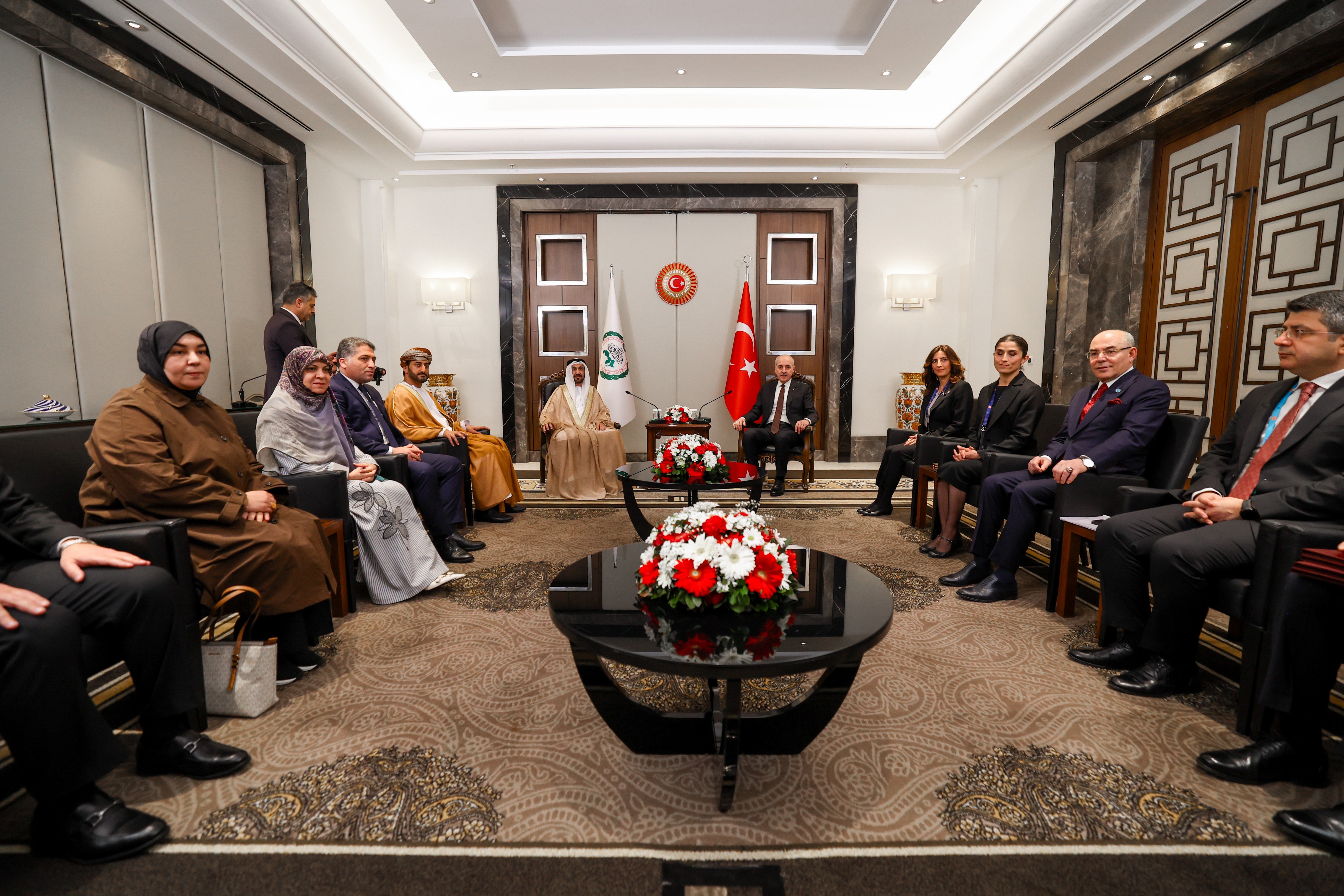 TBMM Arap Parlamentosu görüşmesi delegeler