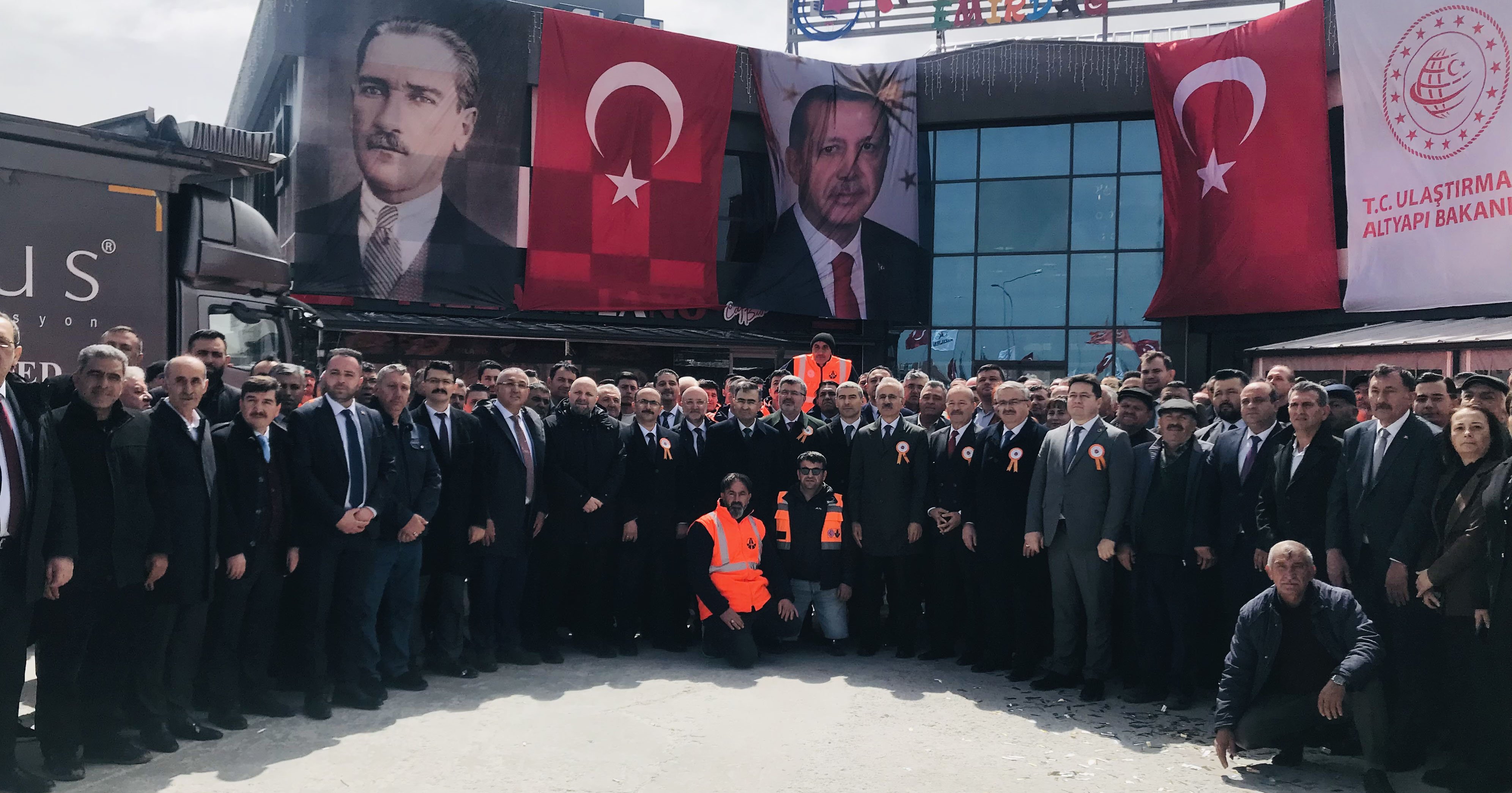 Afyonkarahisar yol açılışı töreni