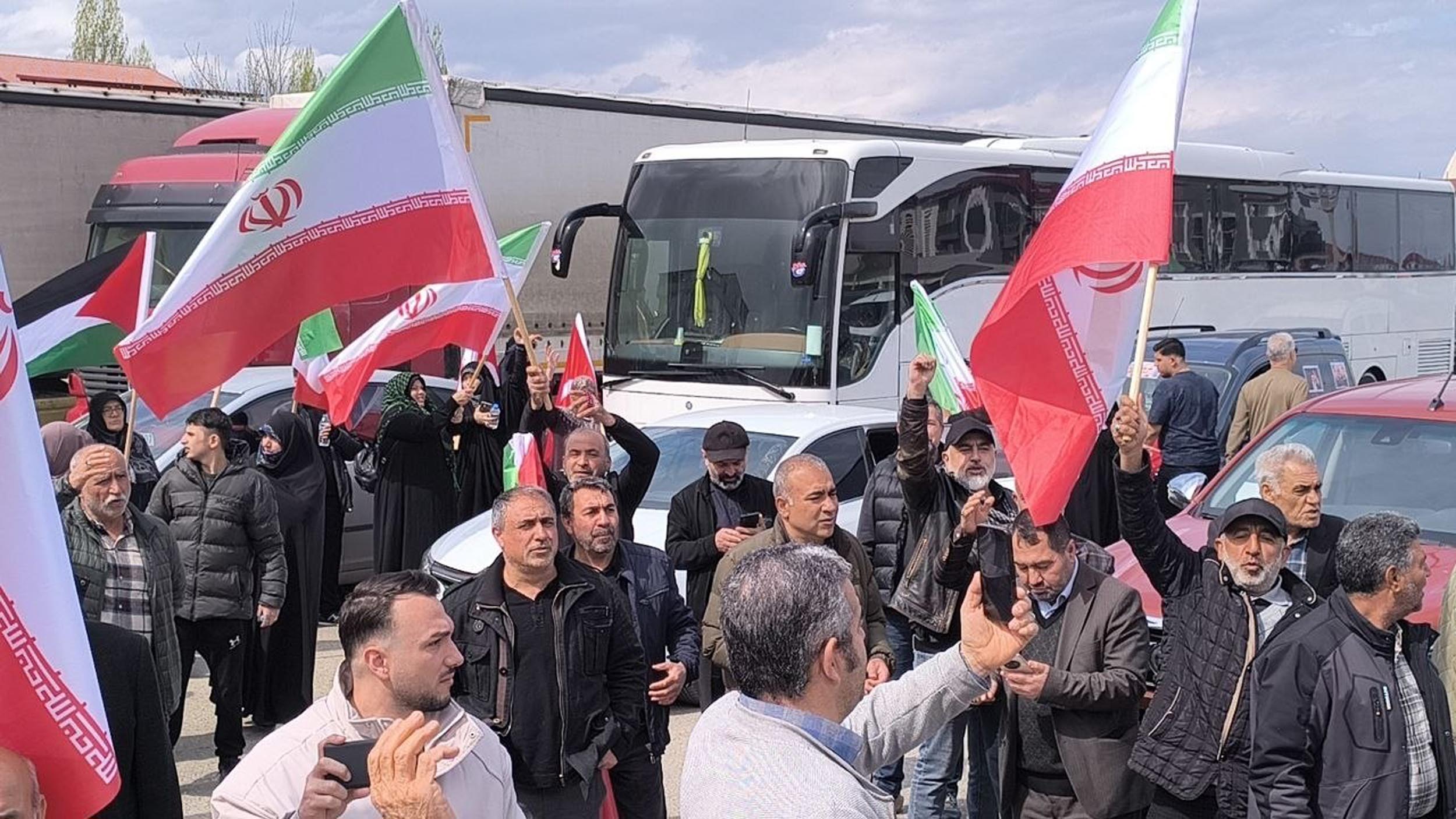 Iğdır İran destek mitingi