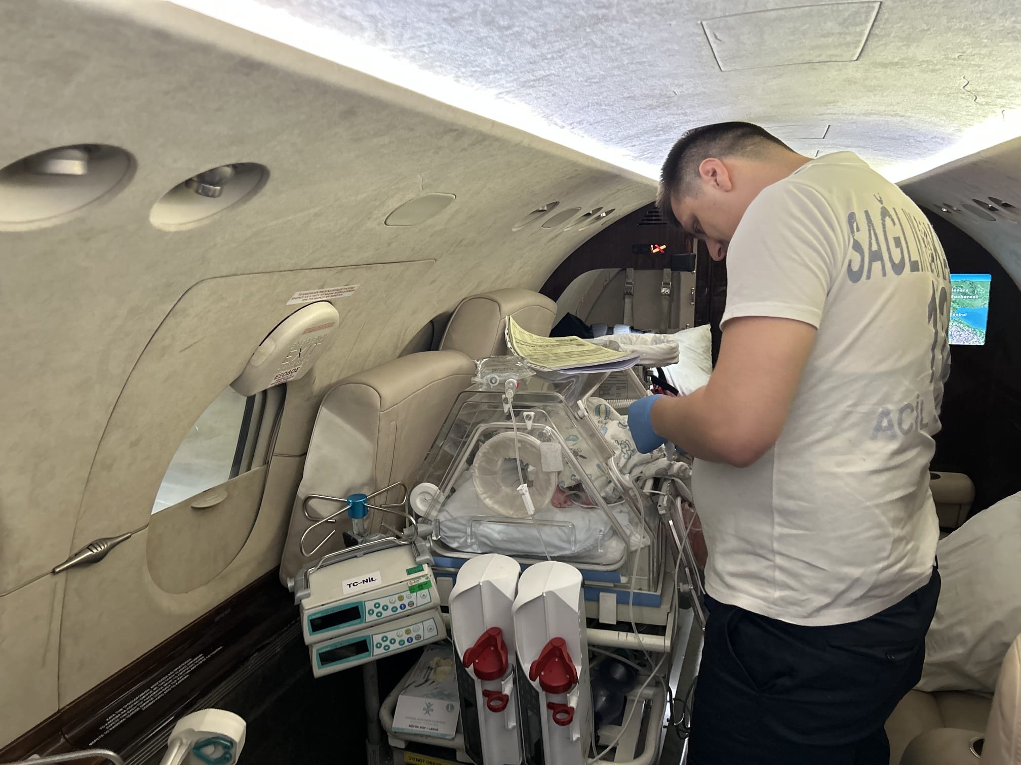 Sağlık Bakanlığı ambulans uçağı Çanakkale