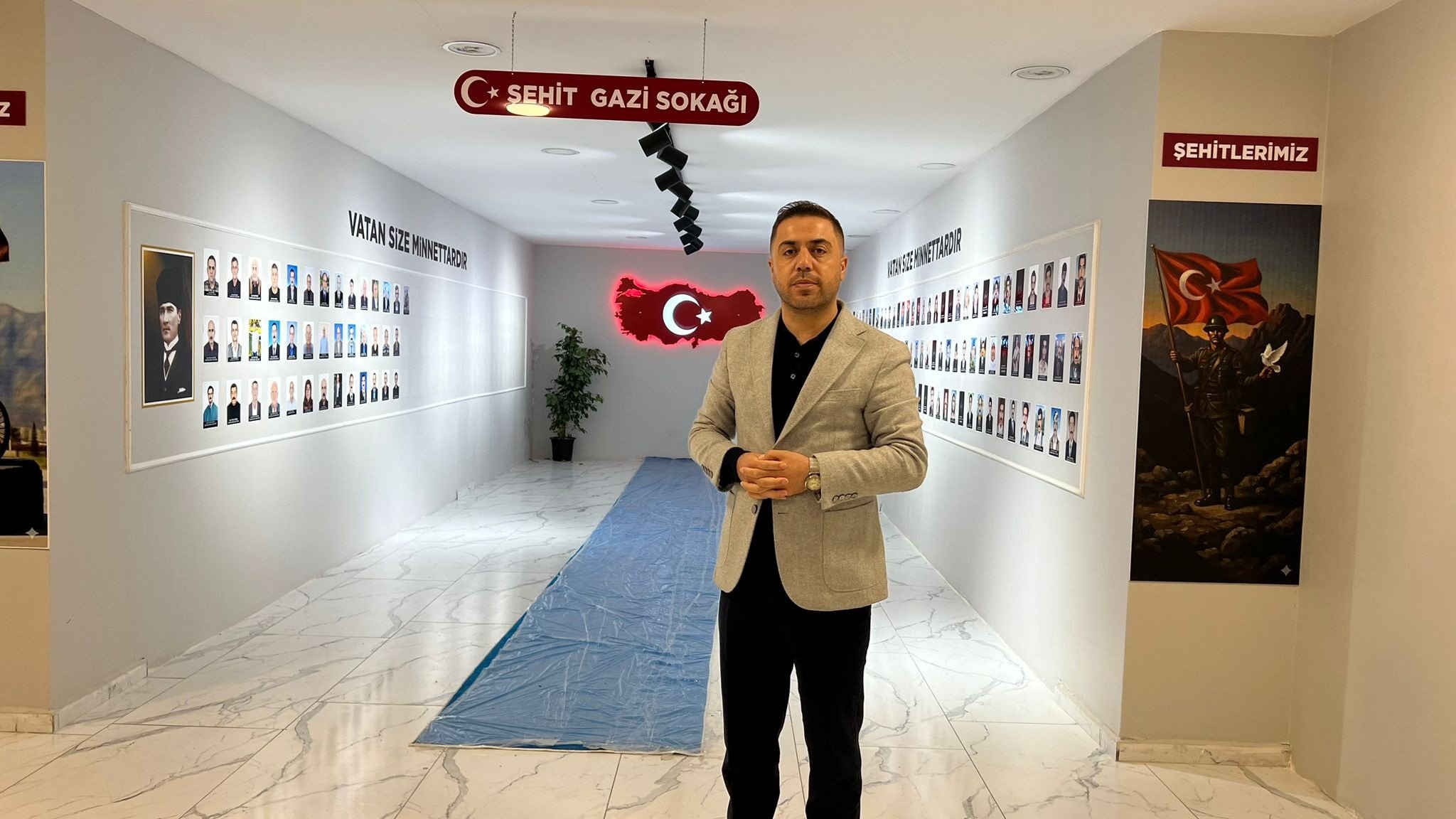 Şehitlere ait kişisel eşyalar