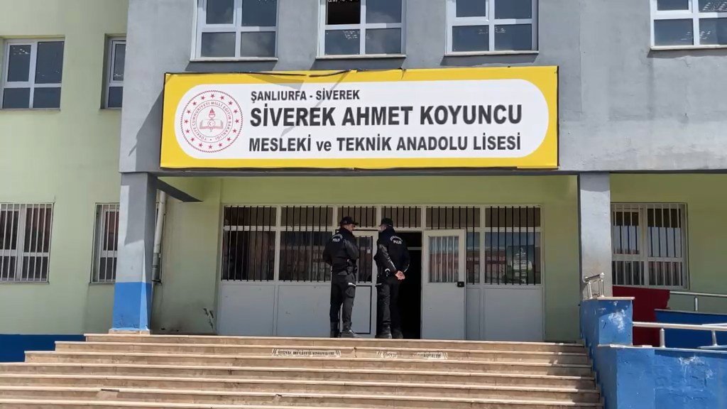 Siverek Ahmet Koyuncu Lisesi güvenlik