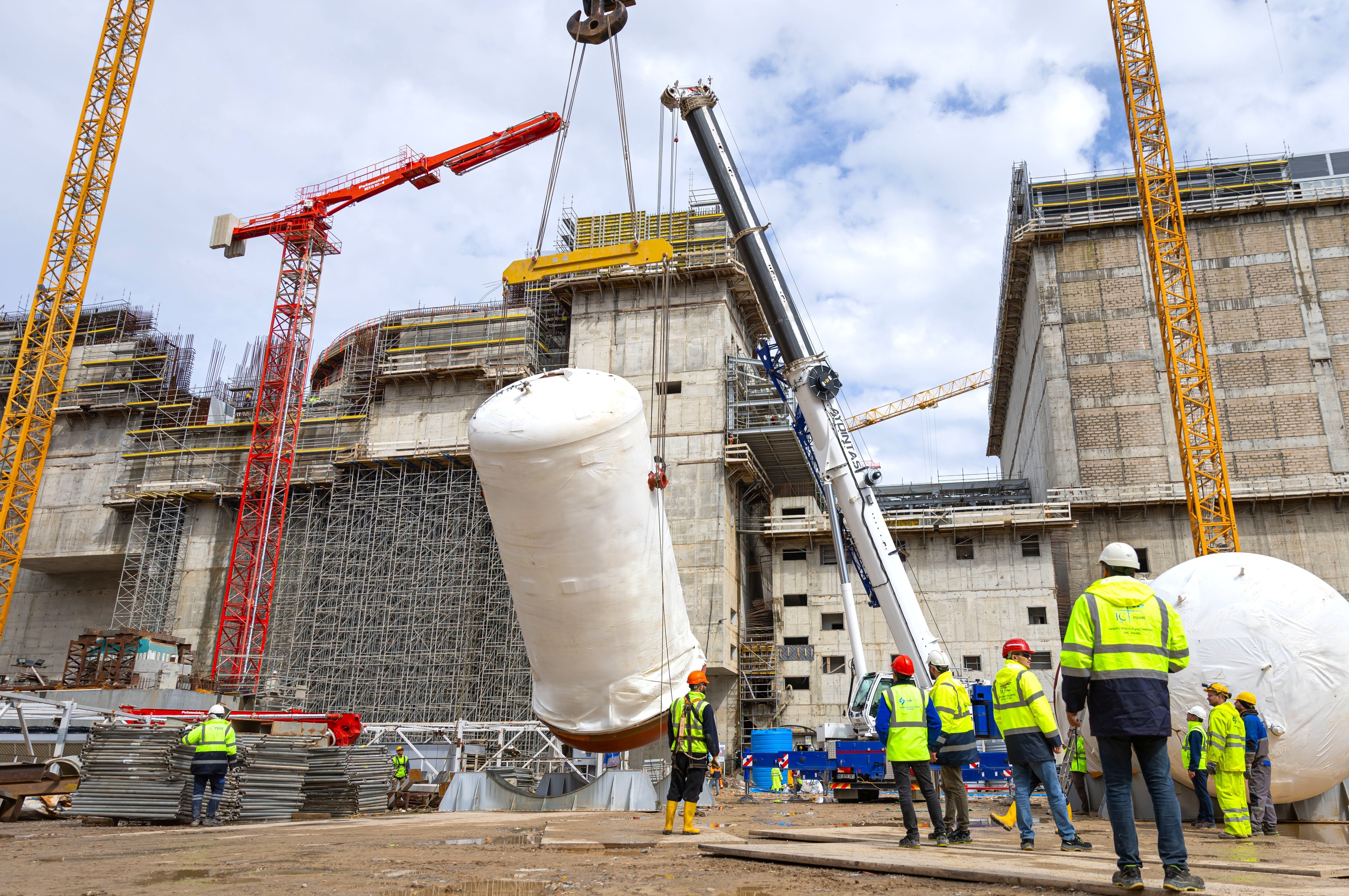 Akkuyu NGS İnşaat Sahası