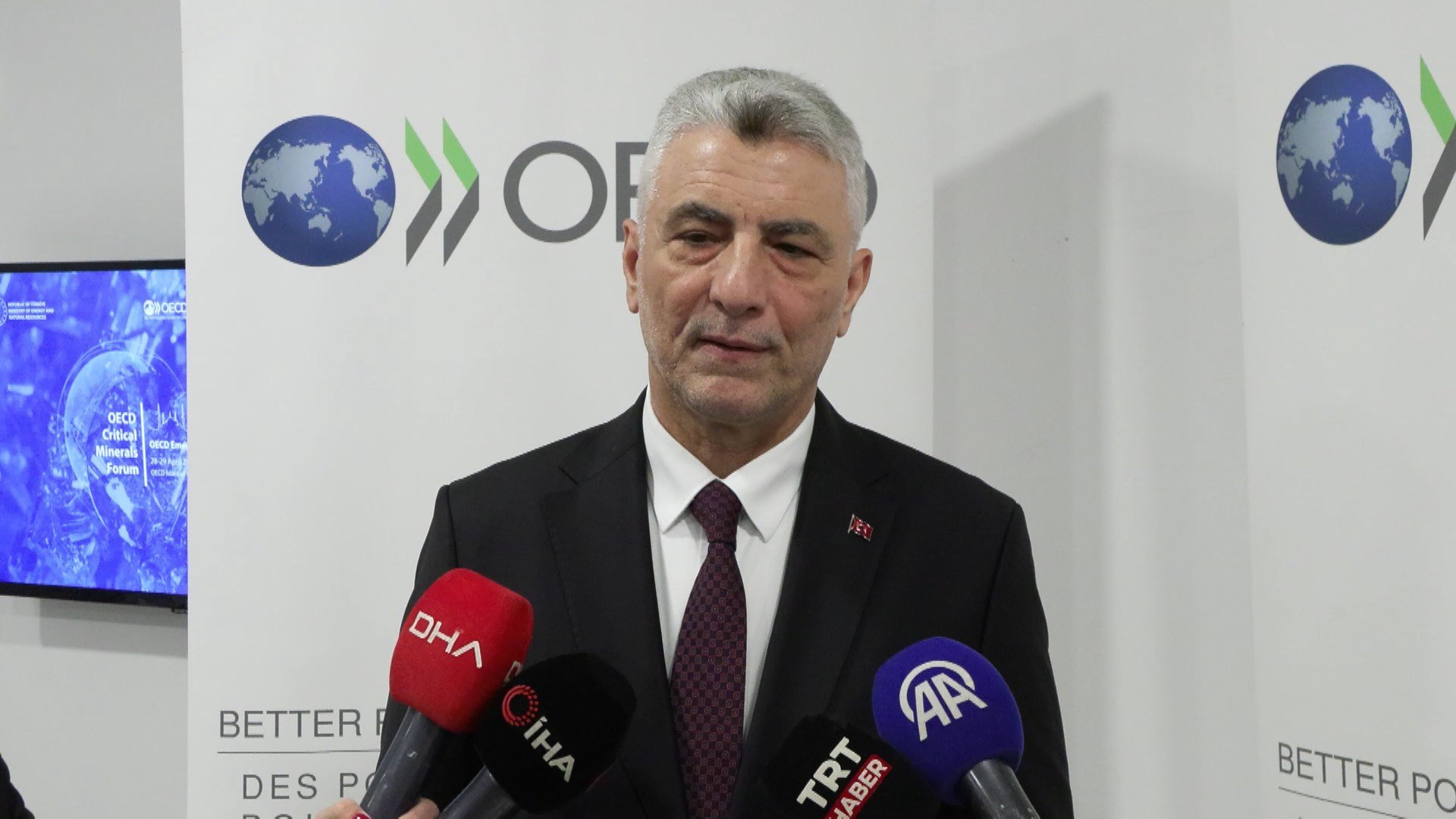 OECD Kritik Mineraller Forumu katılımcıları.