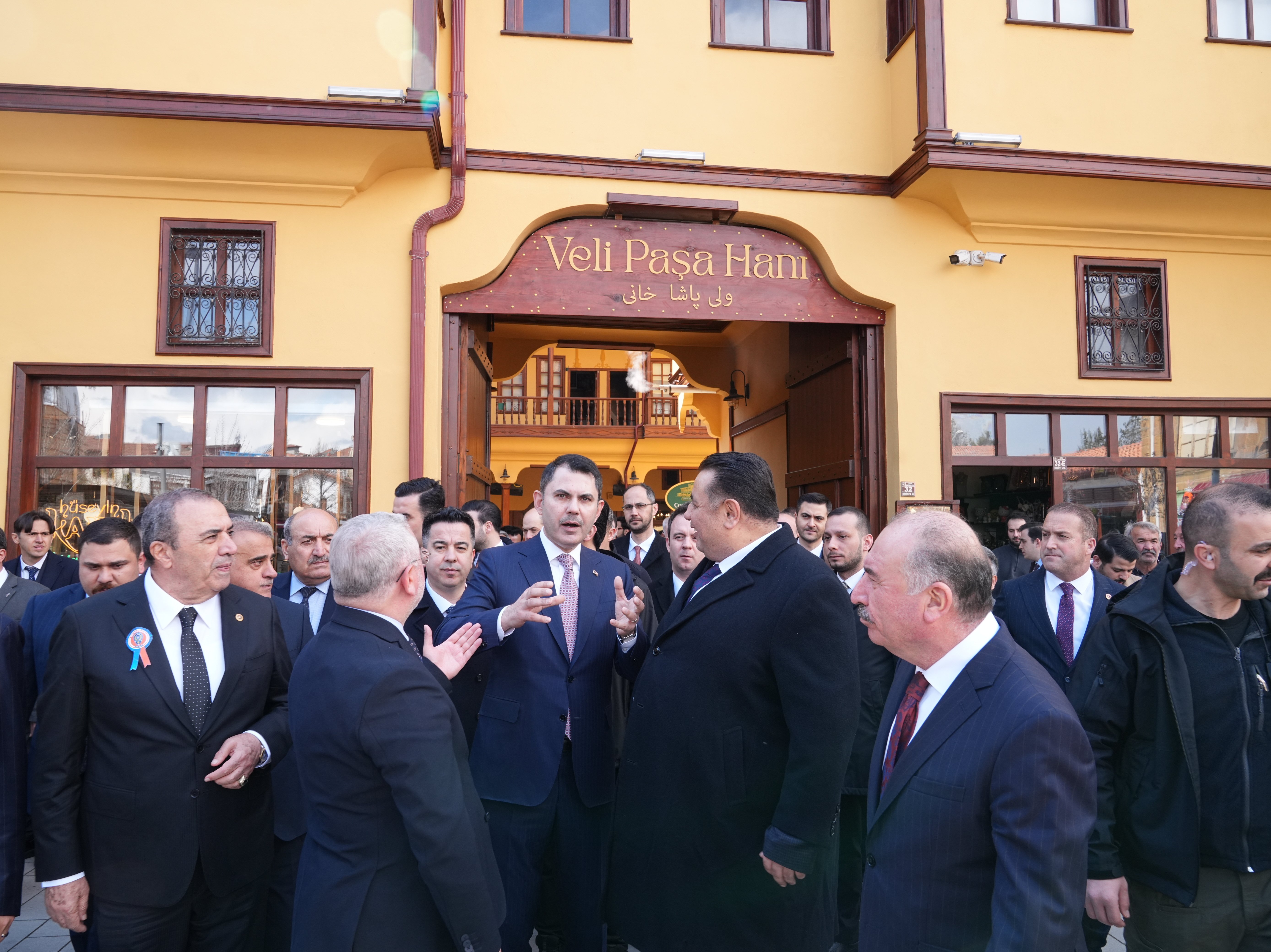 Bakan Kurum Esnaf Görüşmesi