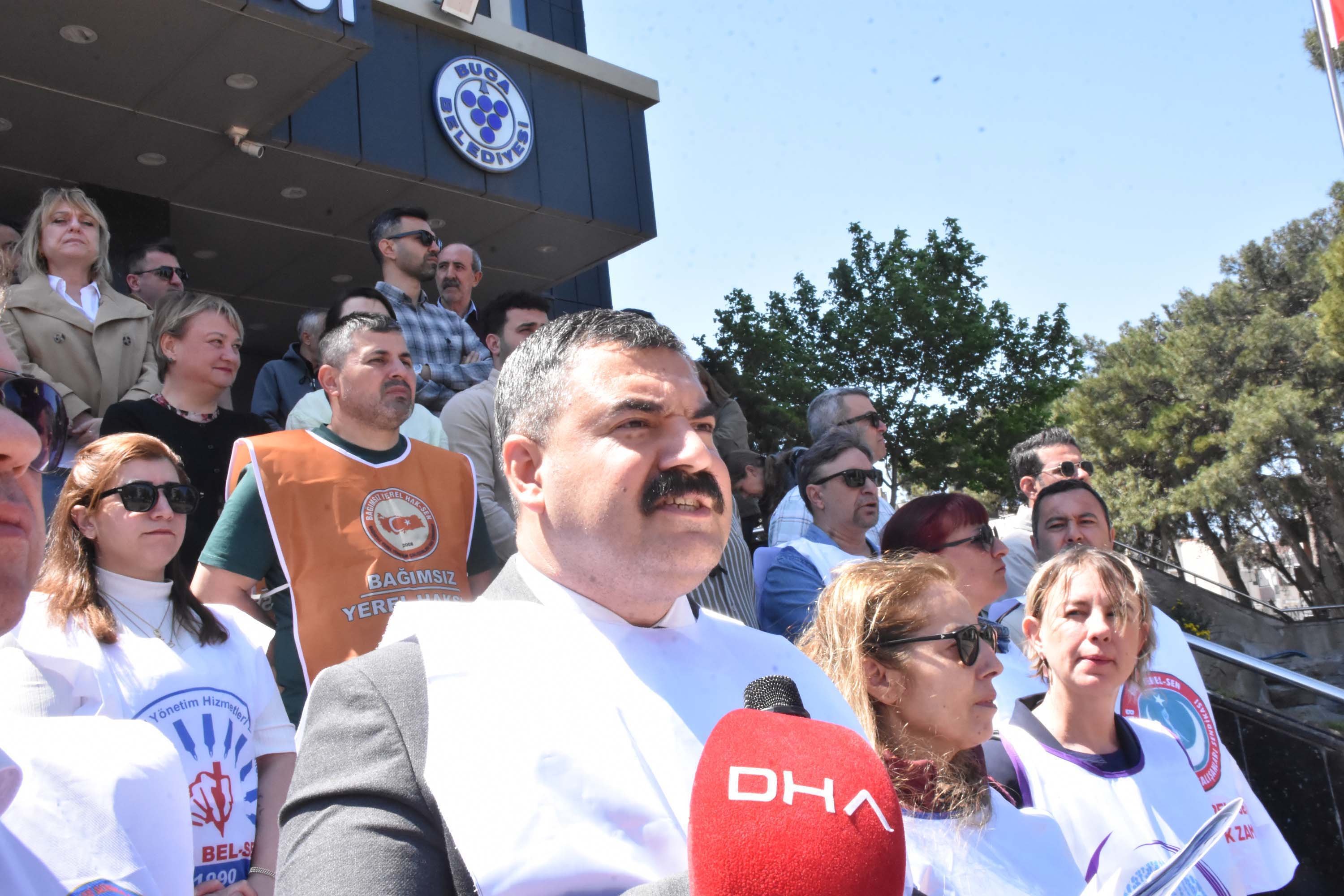 Buca Belediyesi Memur Eylemi Oturma Eylemi