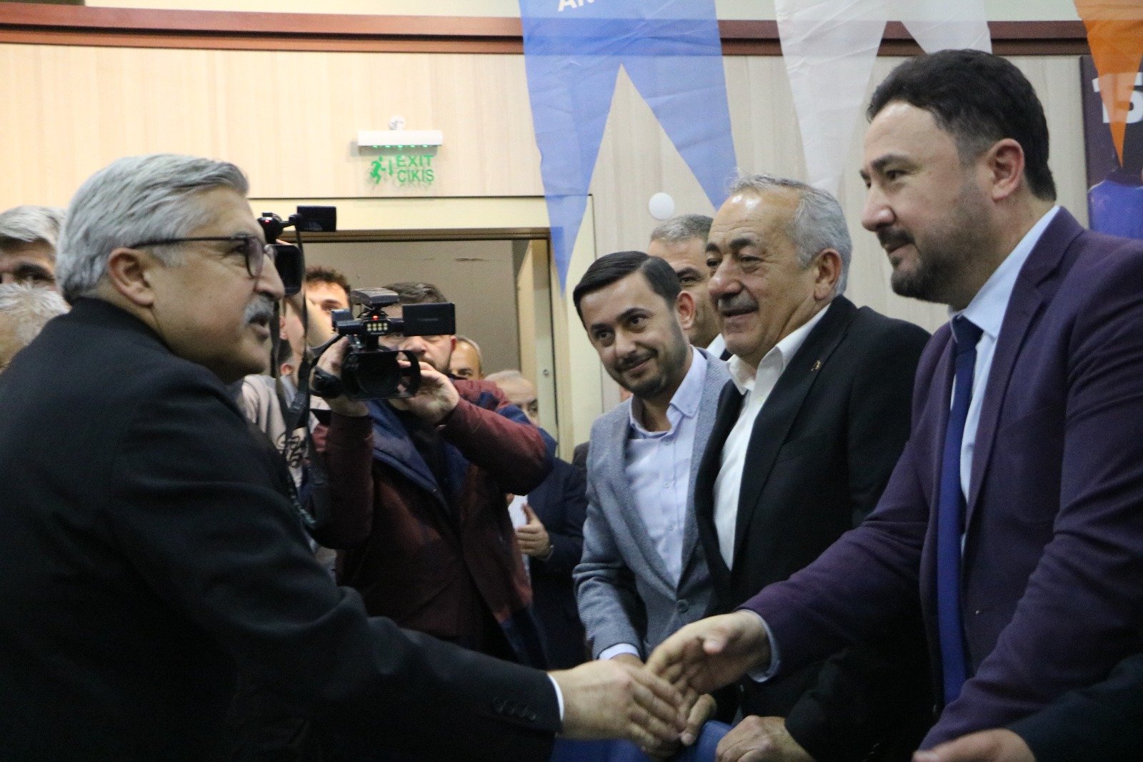 Hüseyin Yayman ve AK Parti heyeti