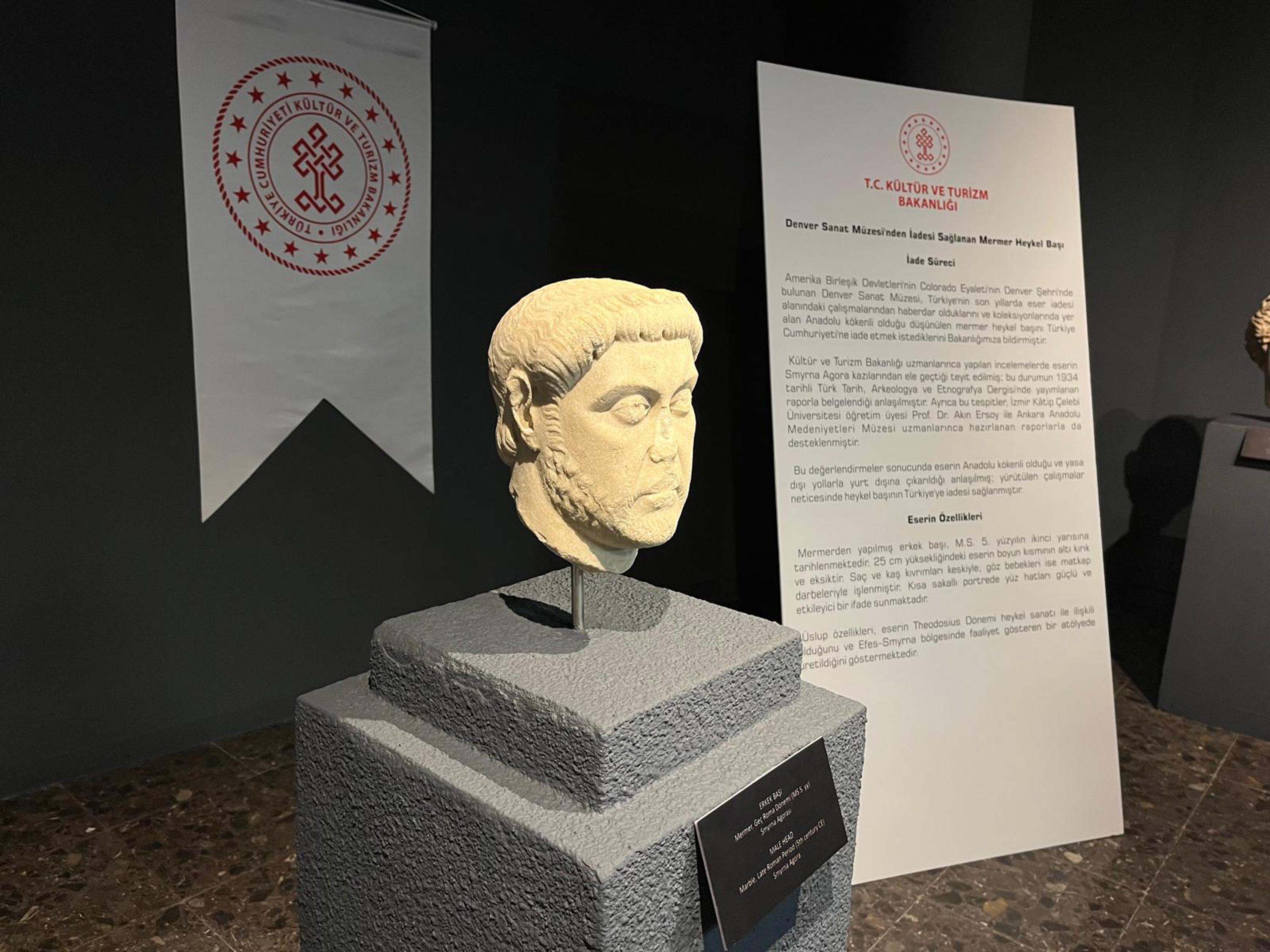 Heykel başı inceleme