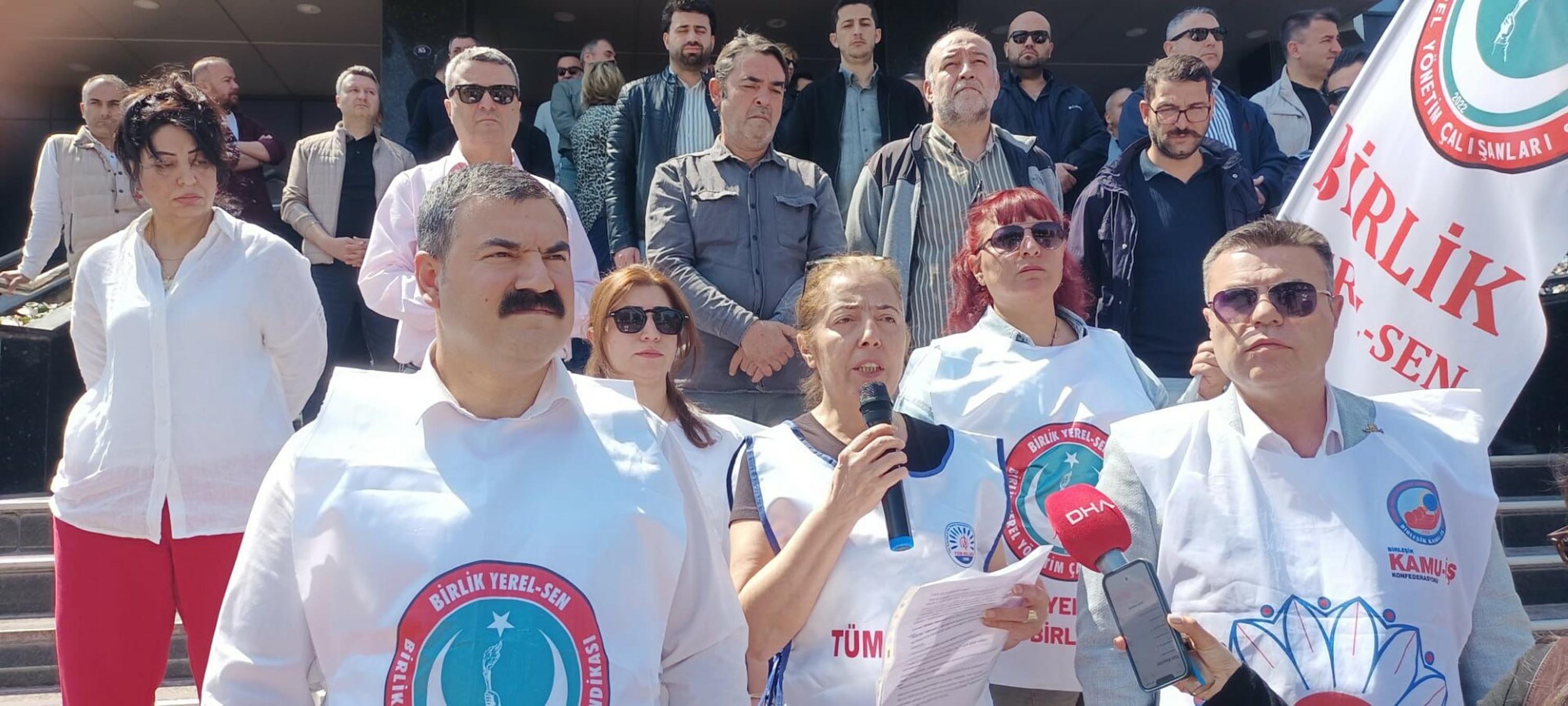 Birlik Yerel-Sen Buca Belediyesi Eylemi