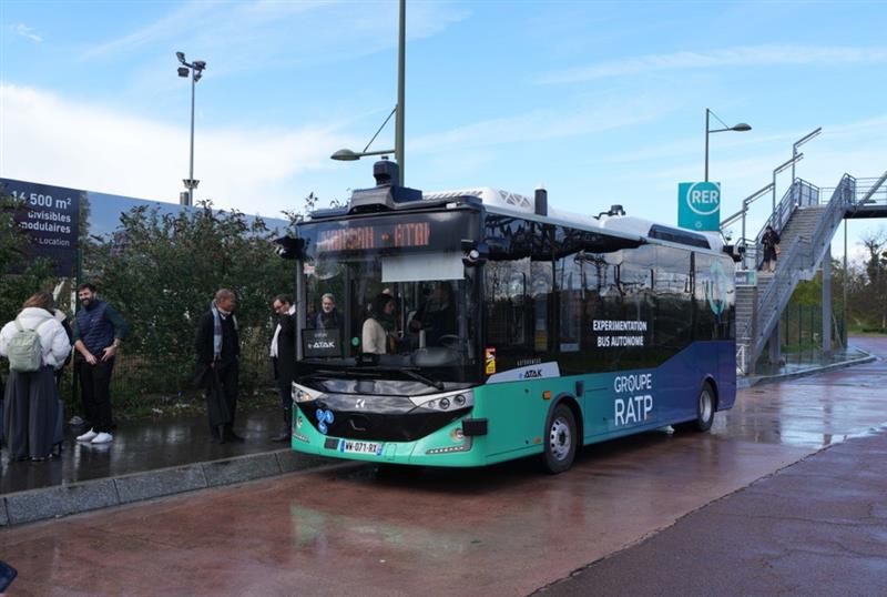 Karsan Otonom e-ATAK modeli Paris