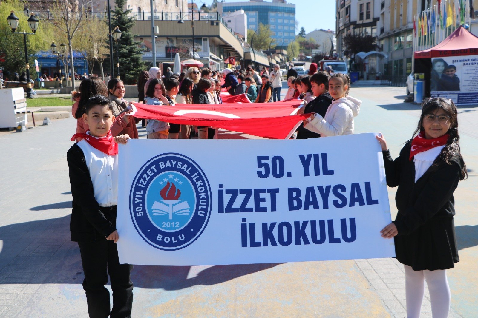 Bolu milli eğitim 23 nisan yürüyüşü