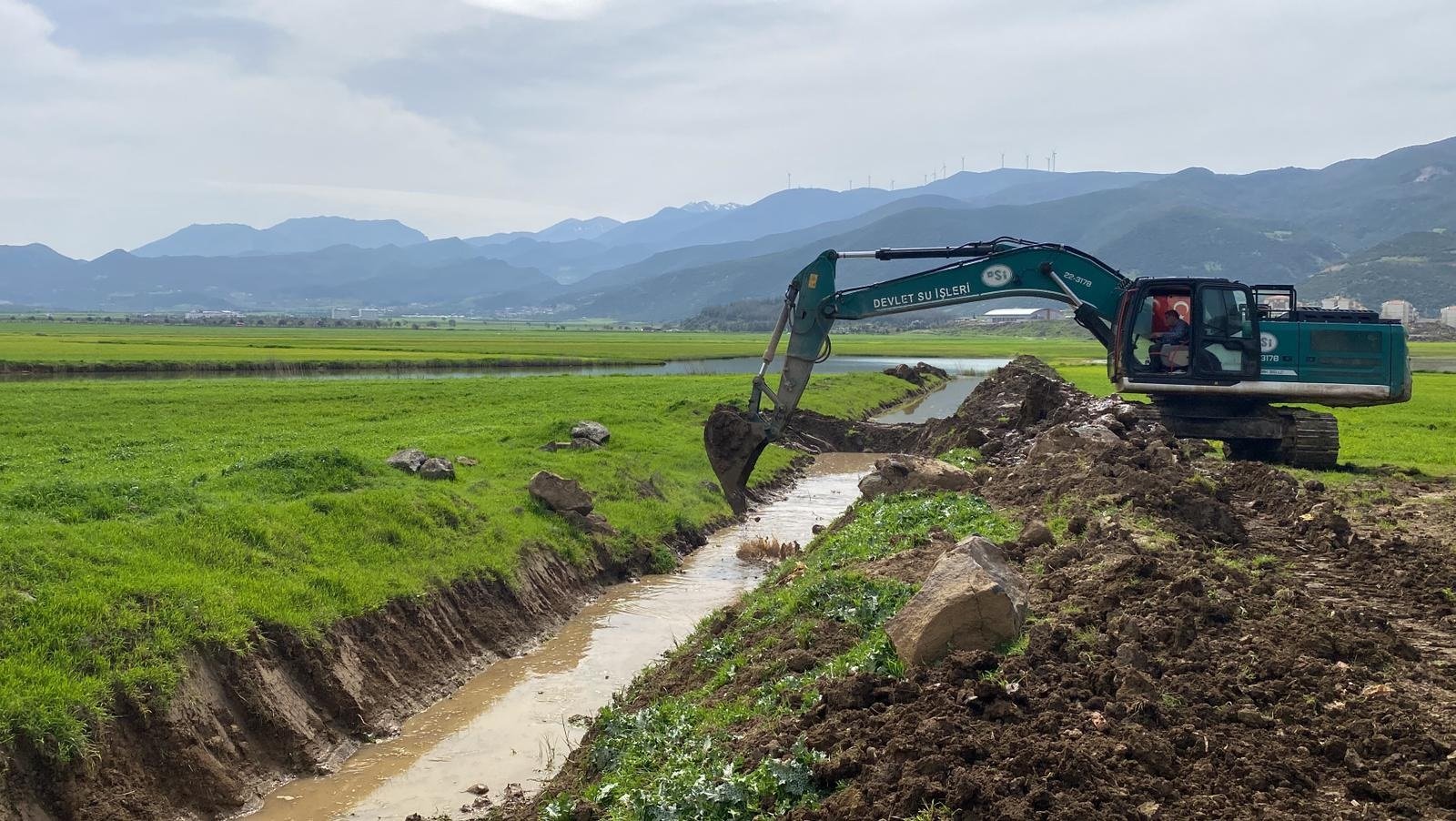 Gaziantep DSİ tahliye çalışması