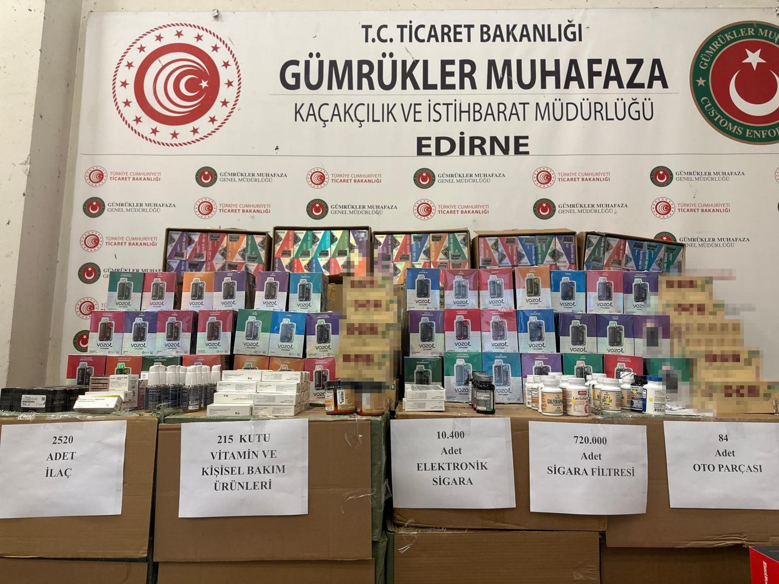 TIR Arama Hangarı Kapıkule Kontrol