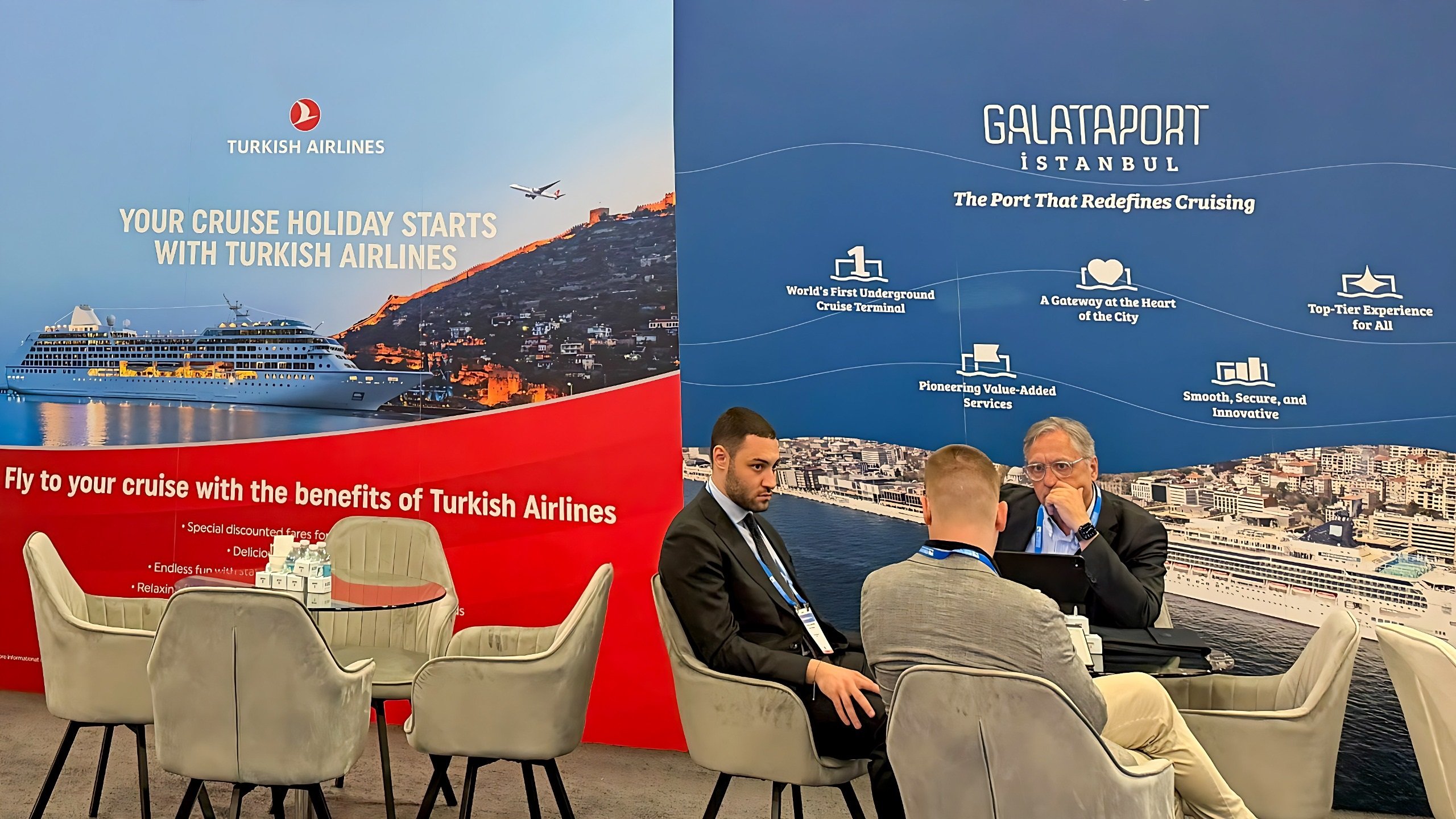 THY Galataport İstanbul Seatrade Cruise Global Fuarı