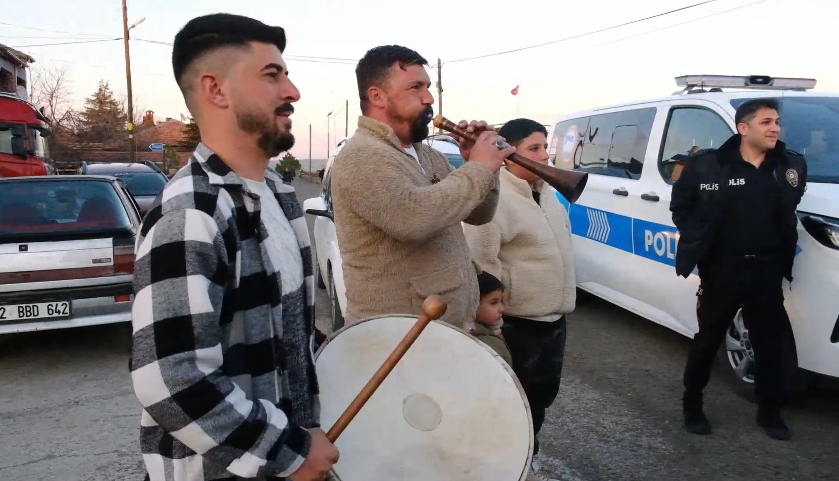 Şarkışla polis kutlaması