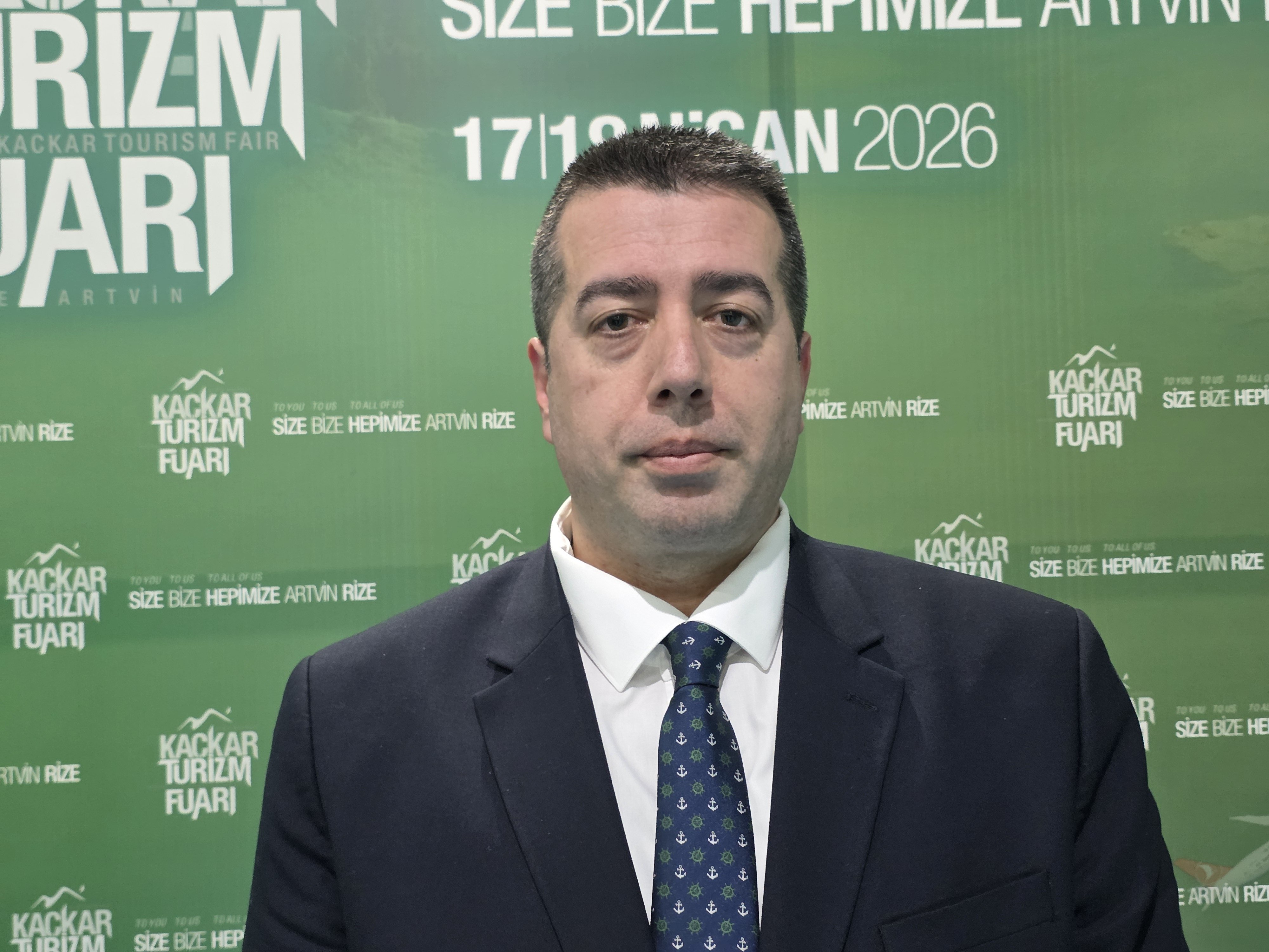 Fuarda bir standın görünümü