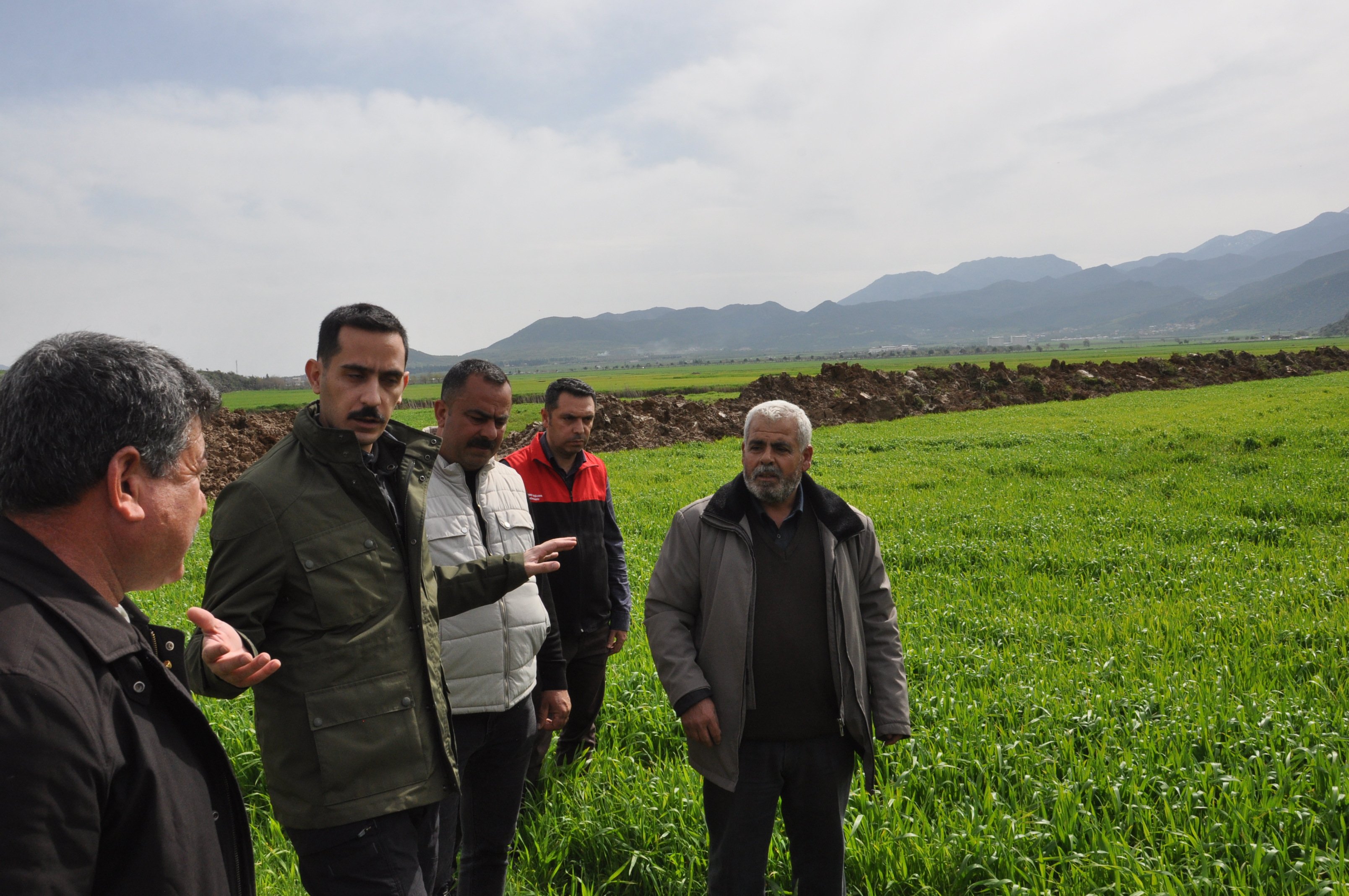 Gaziantep İslahiye su baskını tarım arazisi