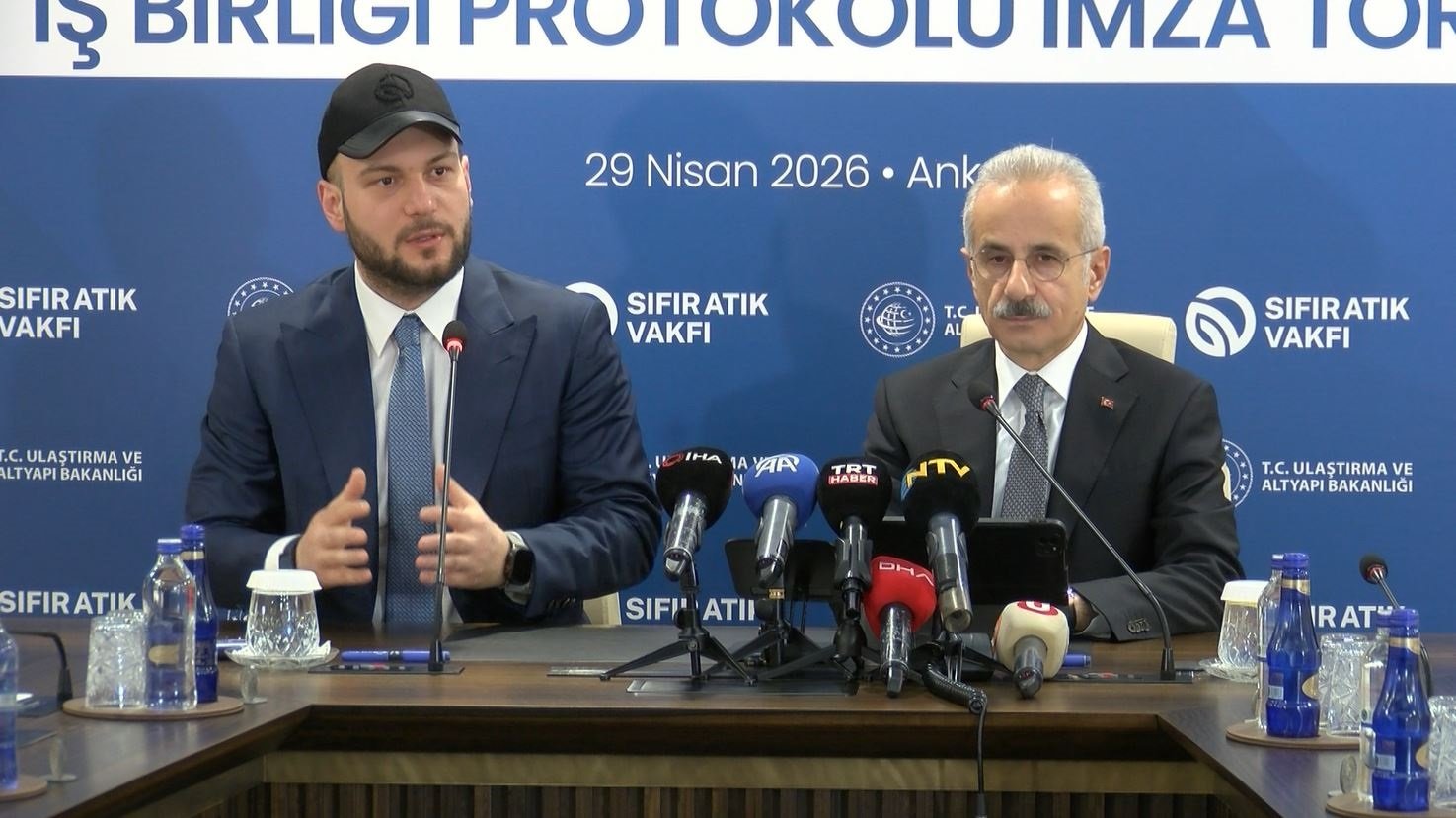 Sıfır Atık Vakfı iş birliği protokolü imza töreni, Ulaştırma ve Altyapı Bakanlığı