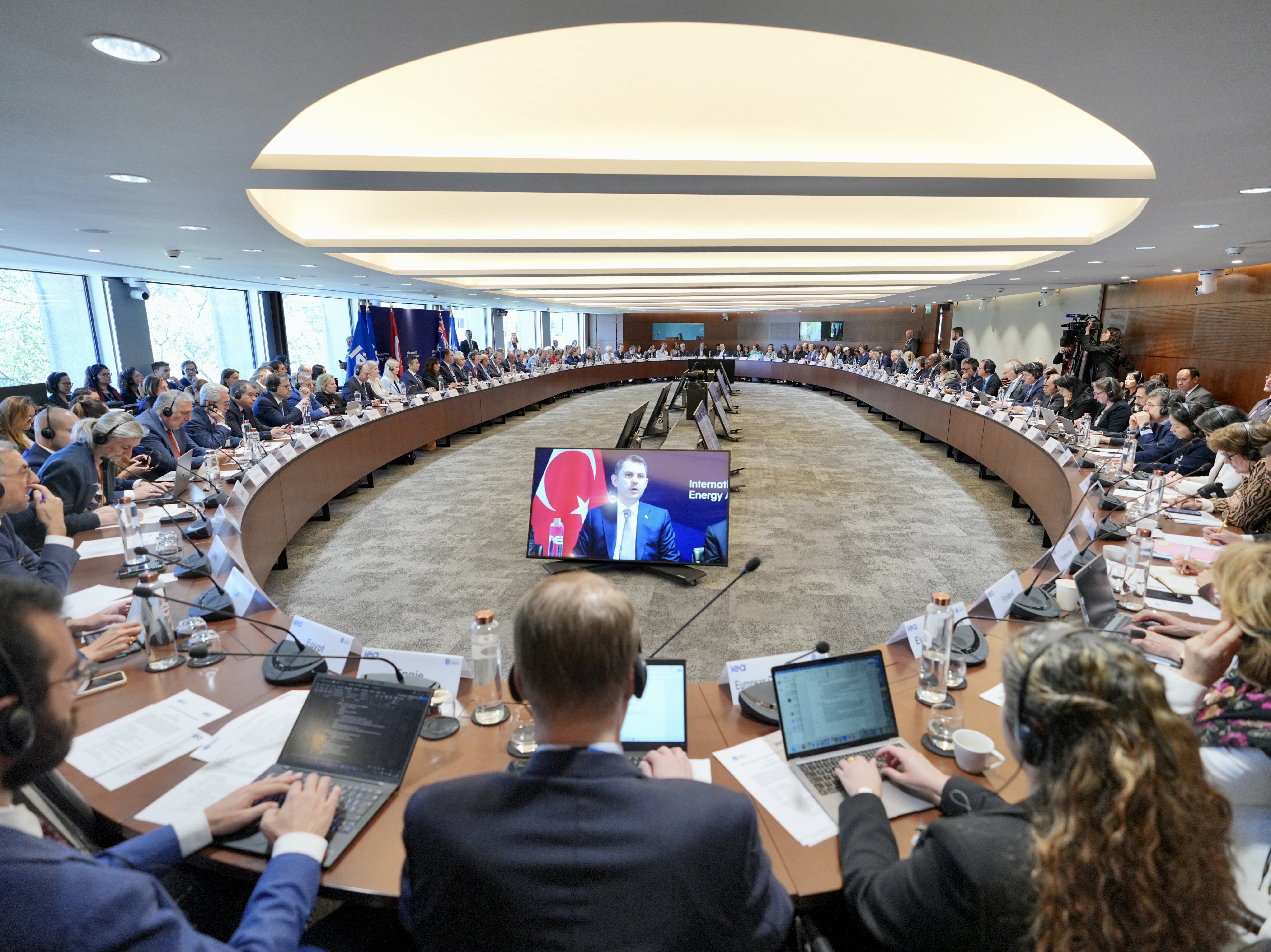 Bakan Murat Kurum ve Fatih Birol