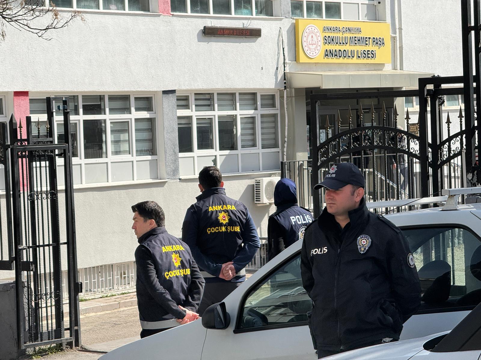 Ankara polis okul güvenliği önlemleri